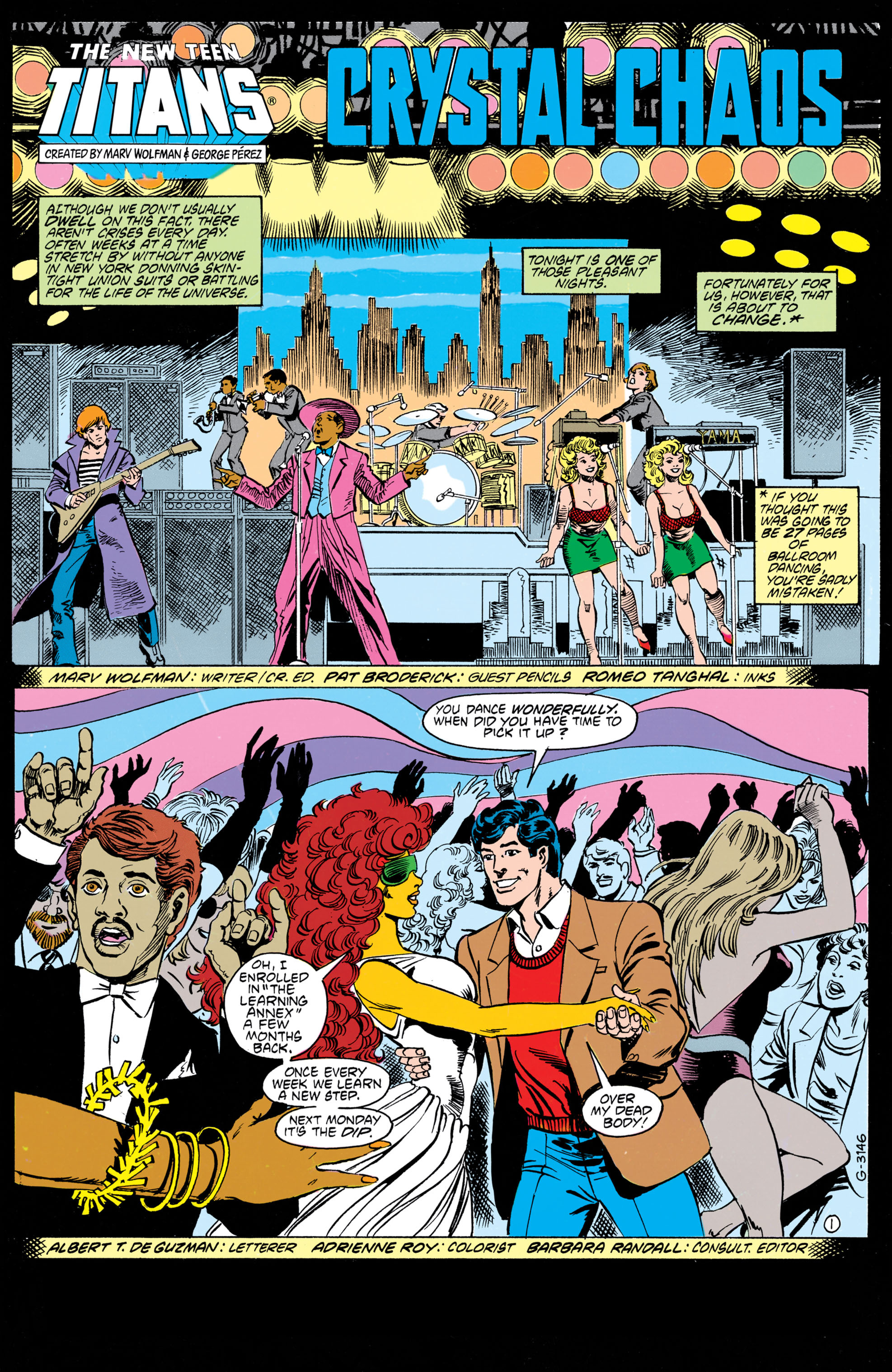 Read online The New Teen Titans (1984) comic -  Issue #35 - 2