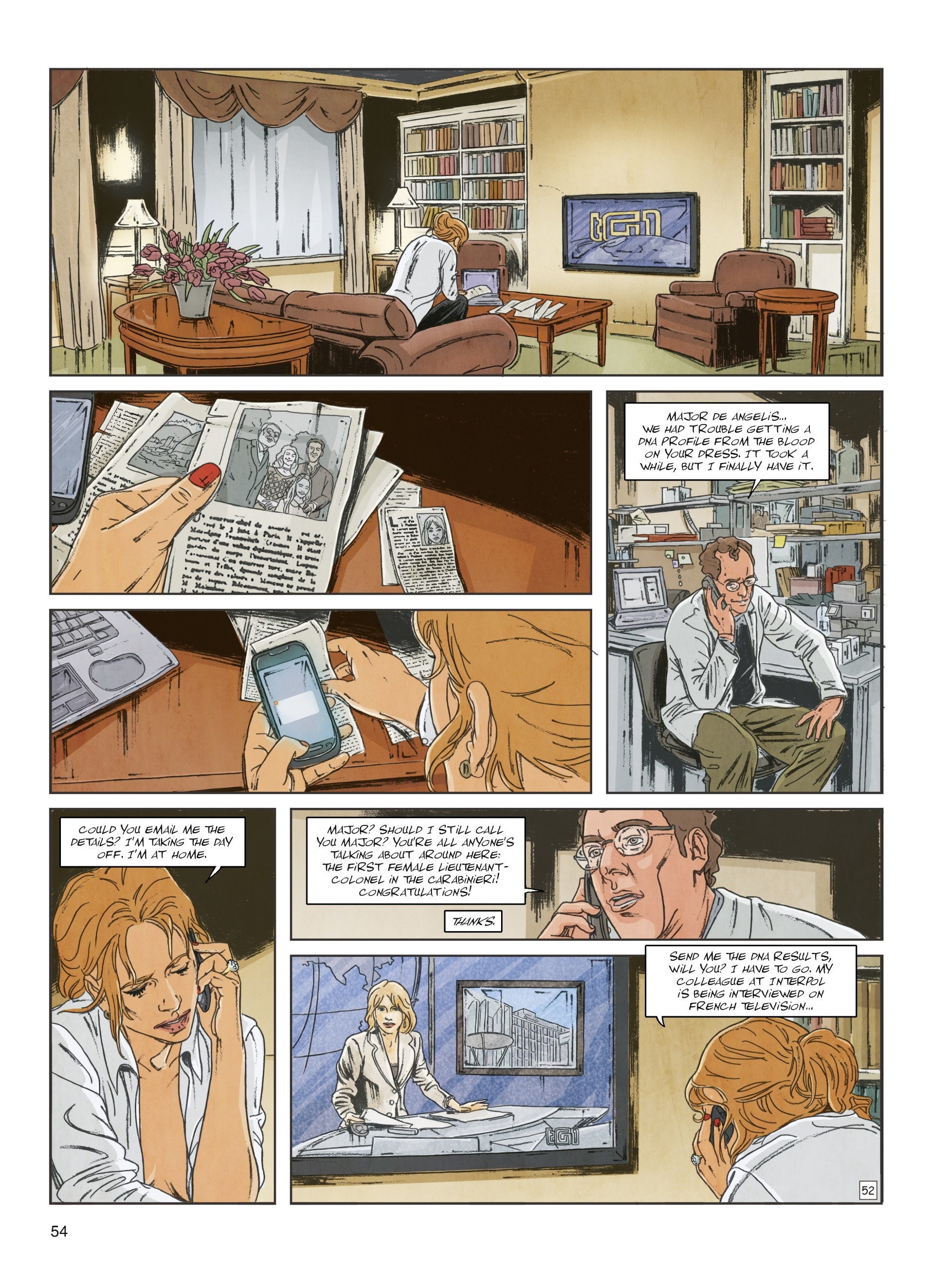 Read online Interpol comic -  Issue #3 - 54