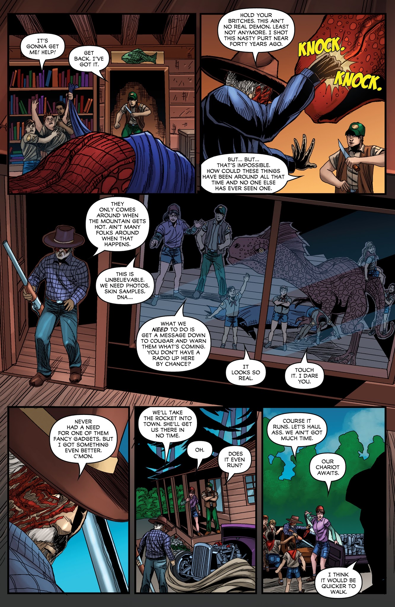 Read online Volcanosaurus comic -  Issue #1 - 16