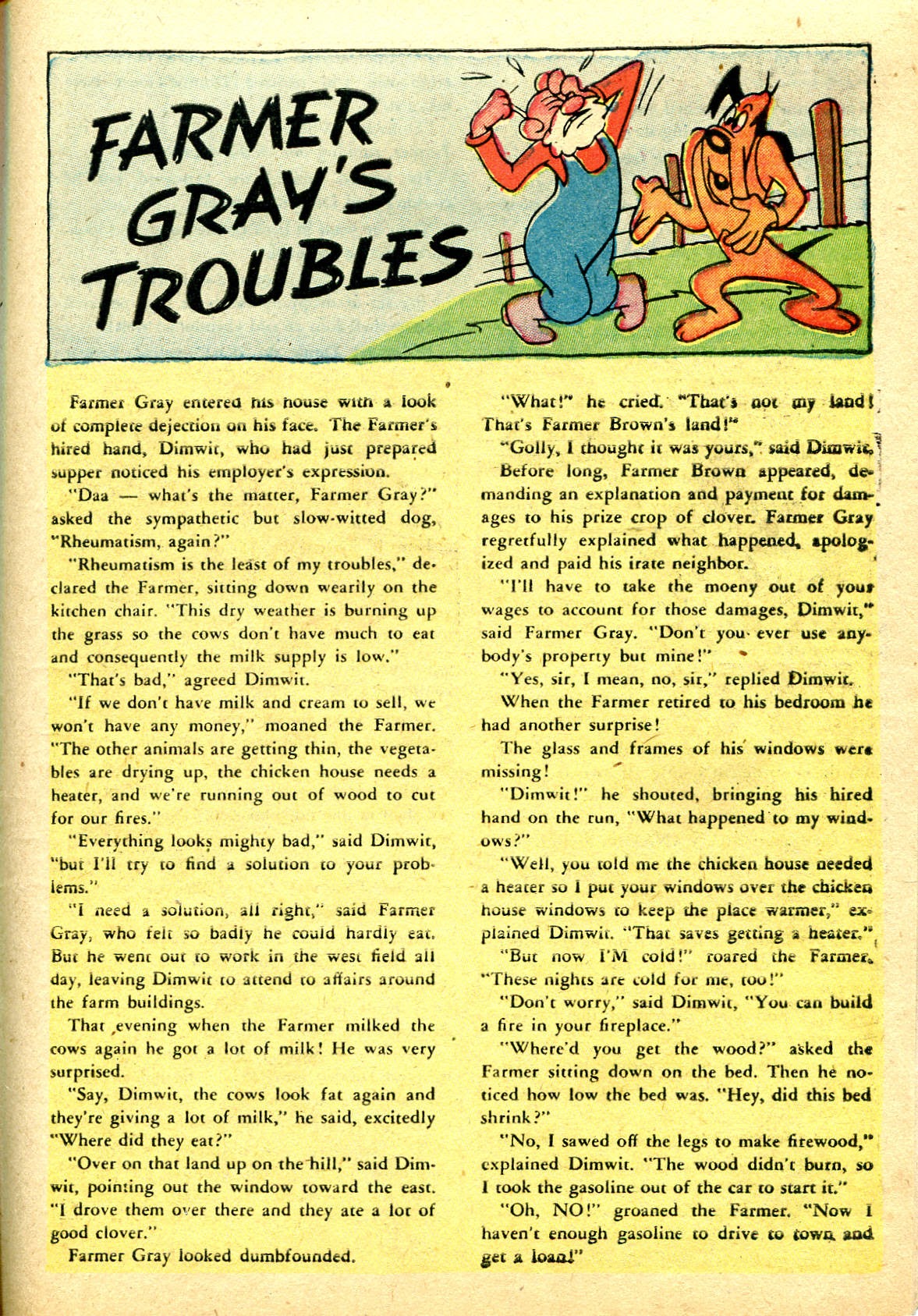 Read online Paul Terry's Mighty Mouse Comics comic -  Issue #44 - 55