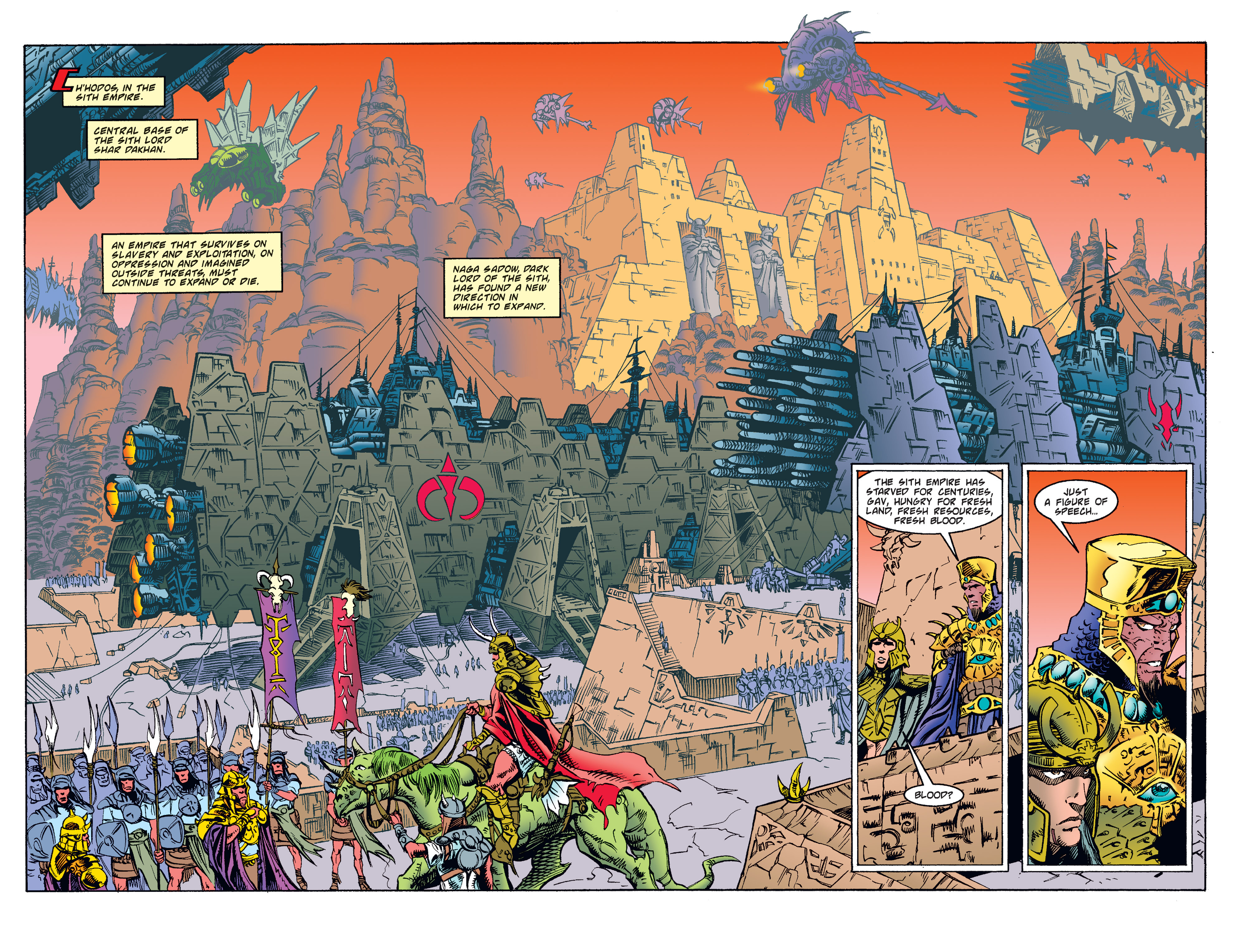 Read online Star Wars: Tales of the Jedi - The Fall of the Sith Empire comic -  Issue #2 - 8