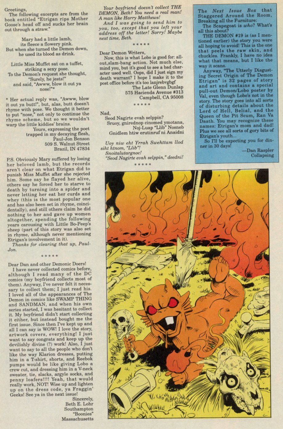 Read online The Demon (1990) comic -  Issue #18 - 27