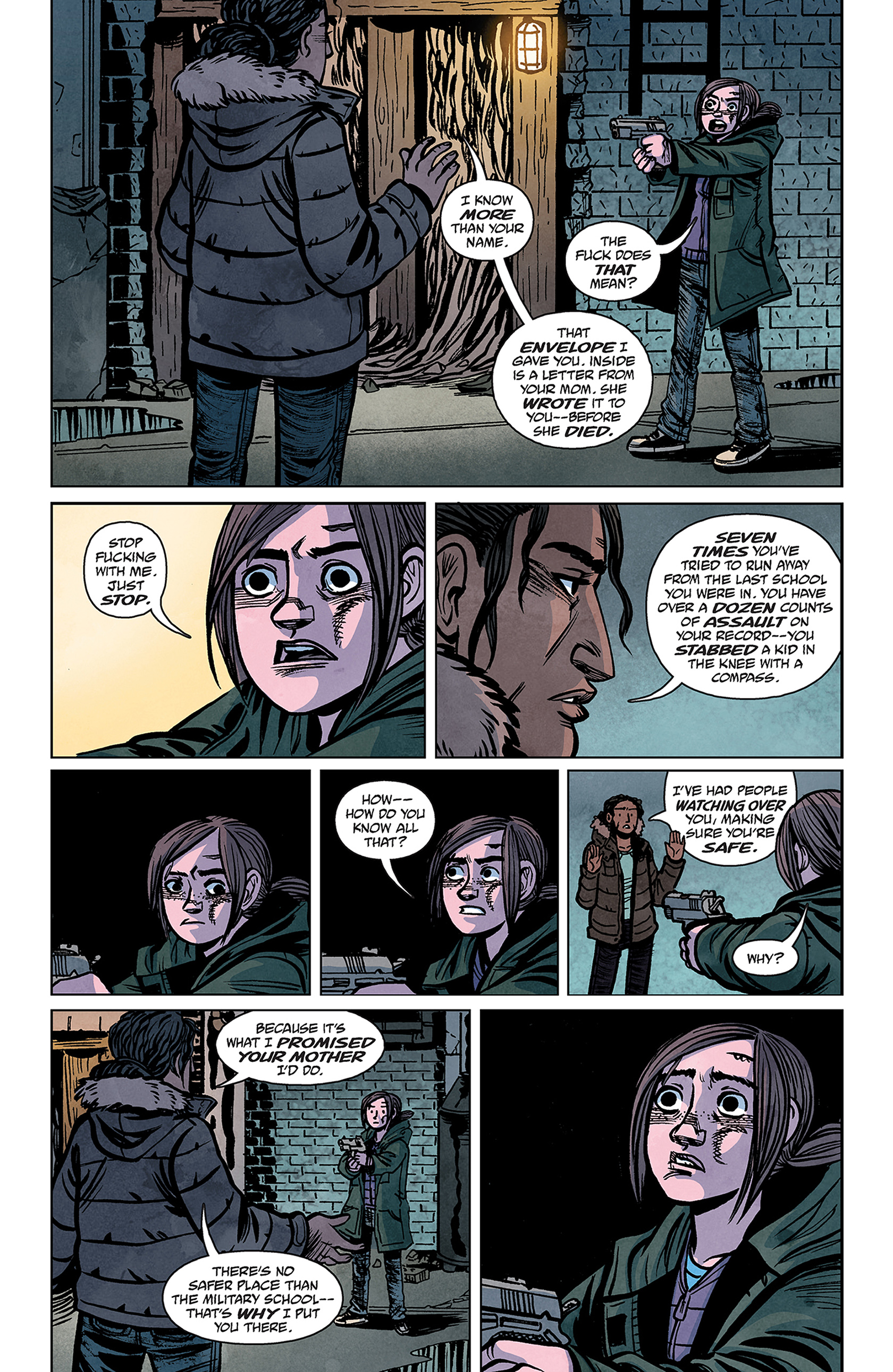 Read online The Last of Us: American Dreams comic -  Issue #4 - 17