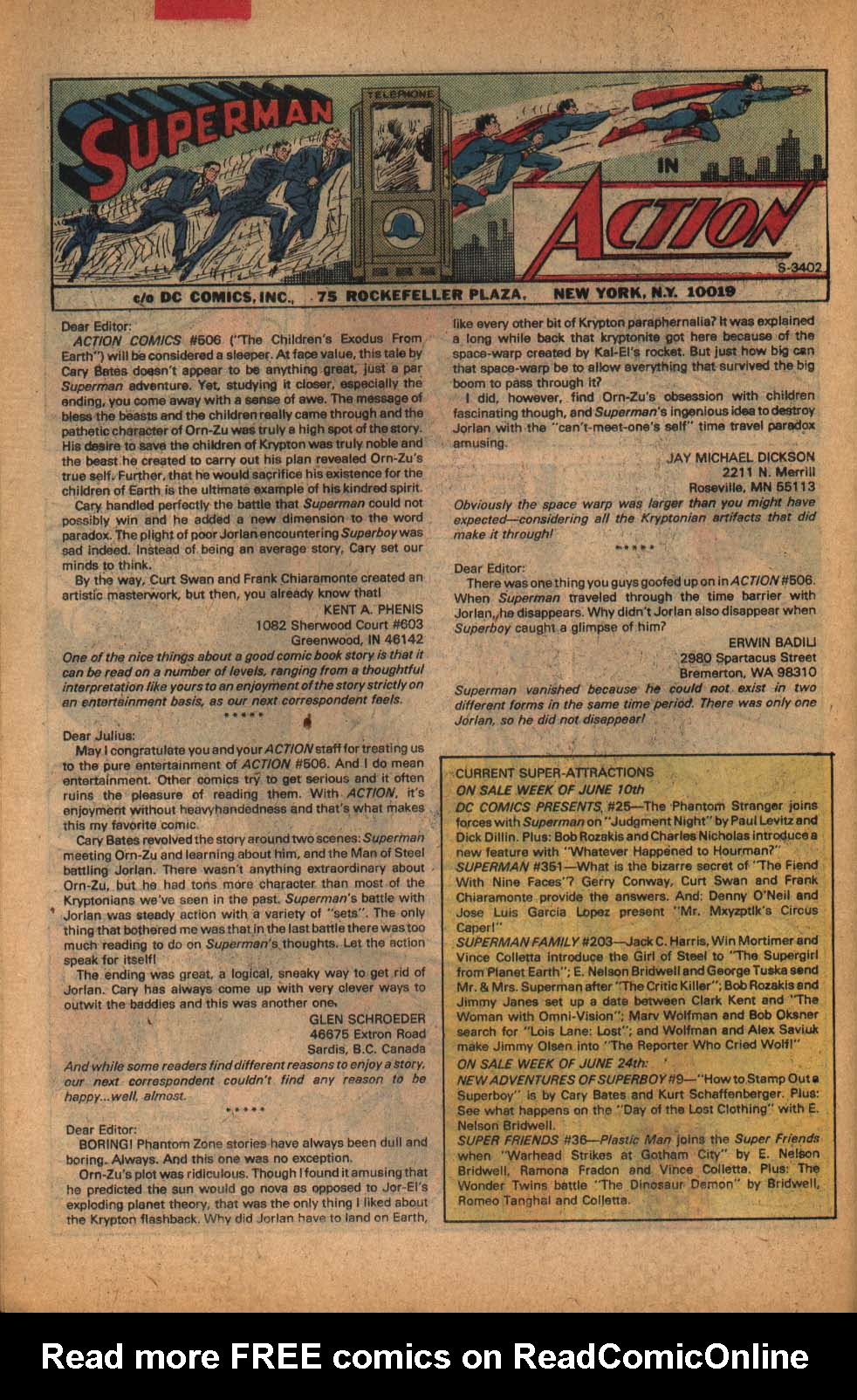 Read online Action Comics (1938) comic -  Issue #511 - 34