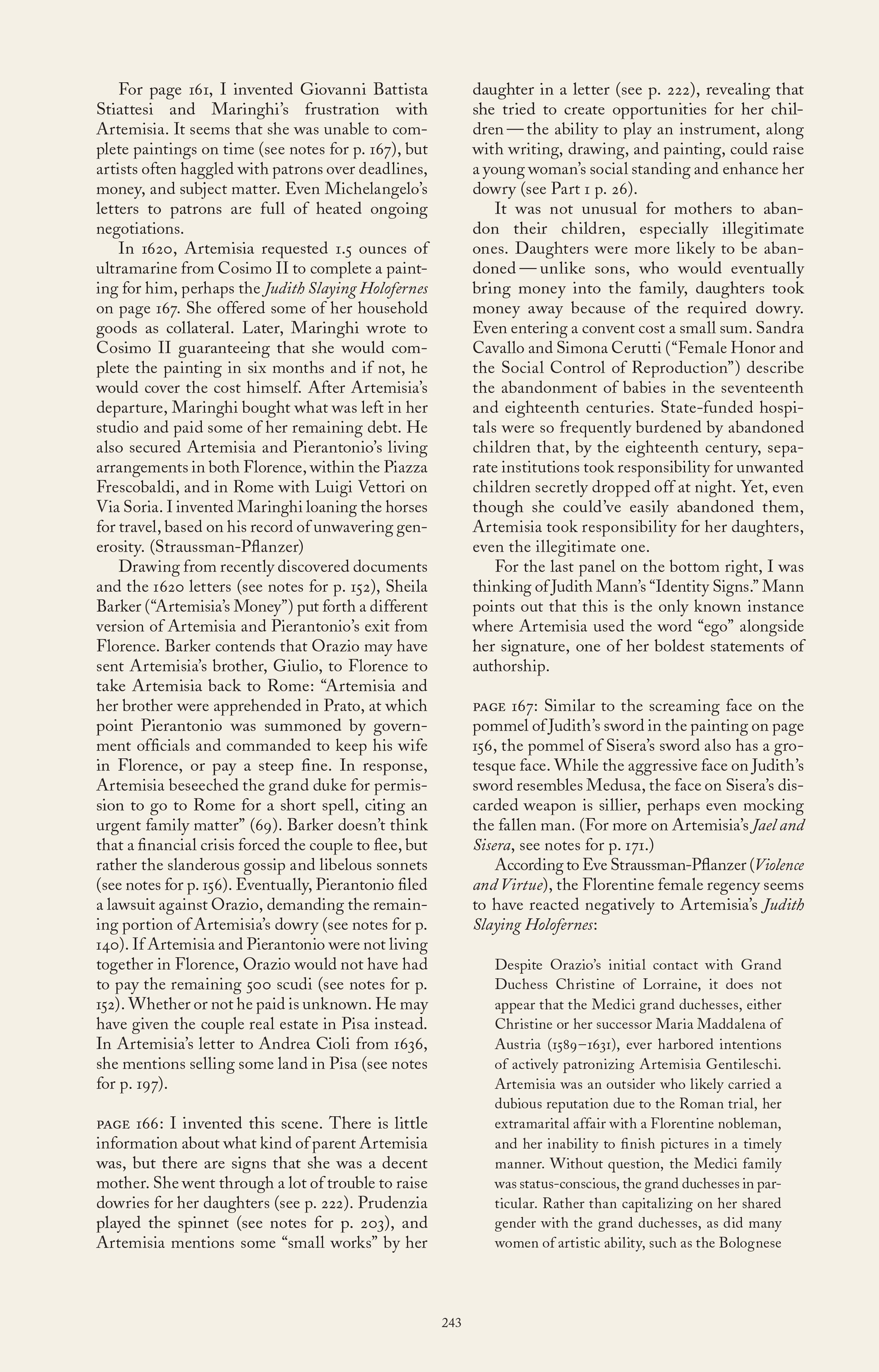 Read online I Know What I Am: The Life and Times of Artemisia Gentileschi comic -  Issue # TPB (Part 3) - 49