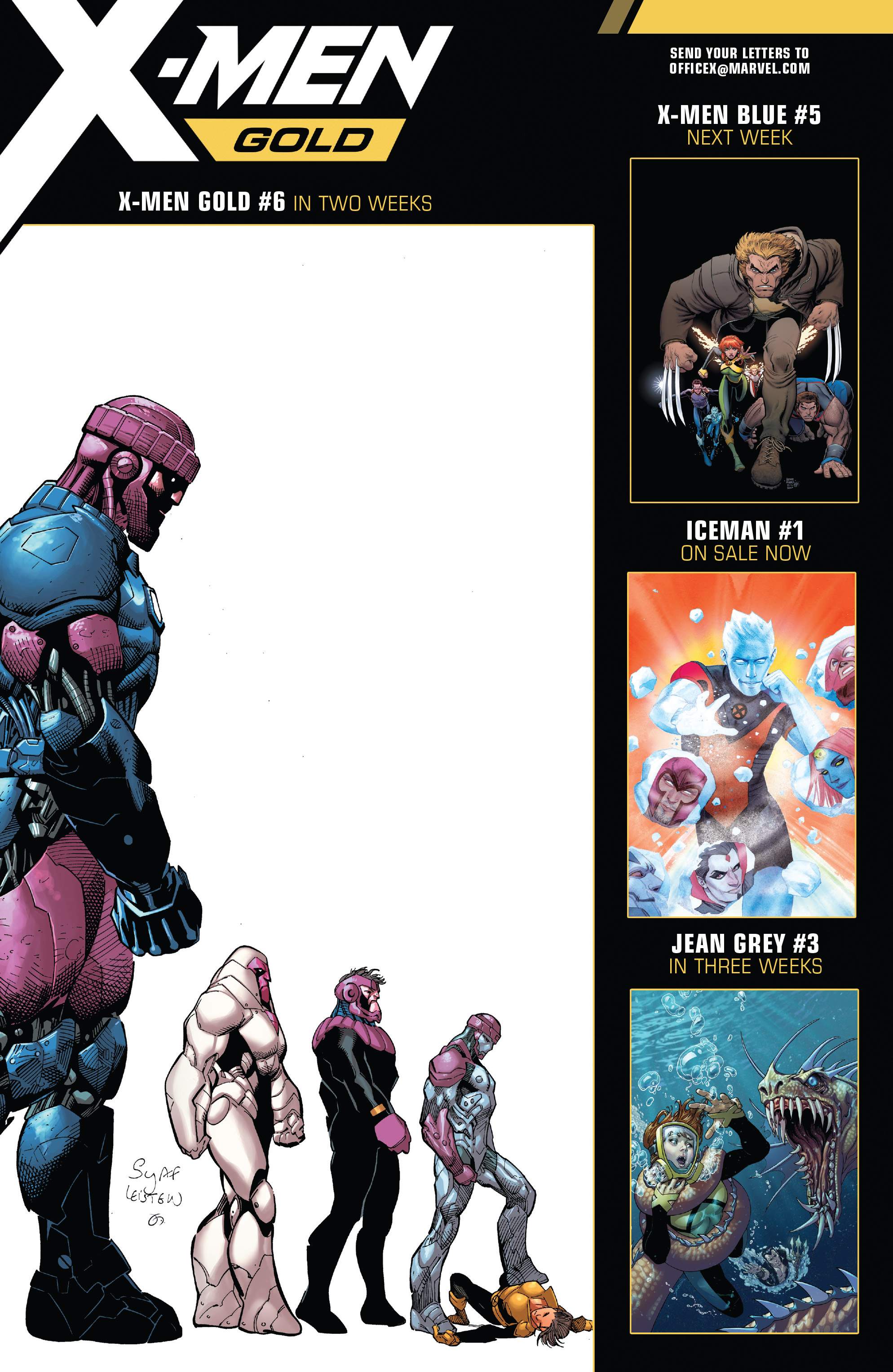Read online X-Men: Gold comic -  Issue #5 - 24