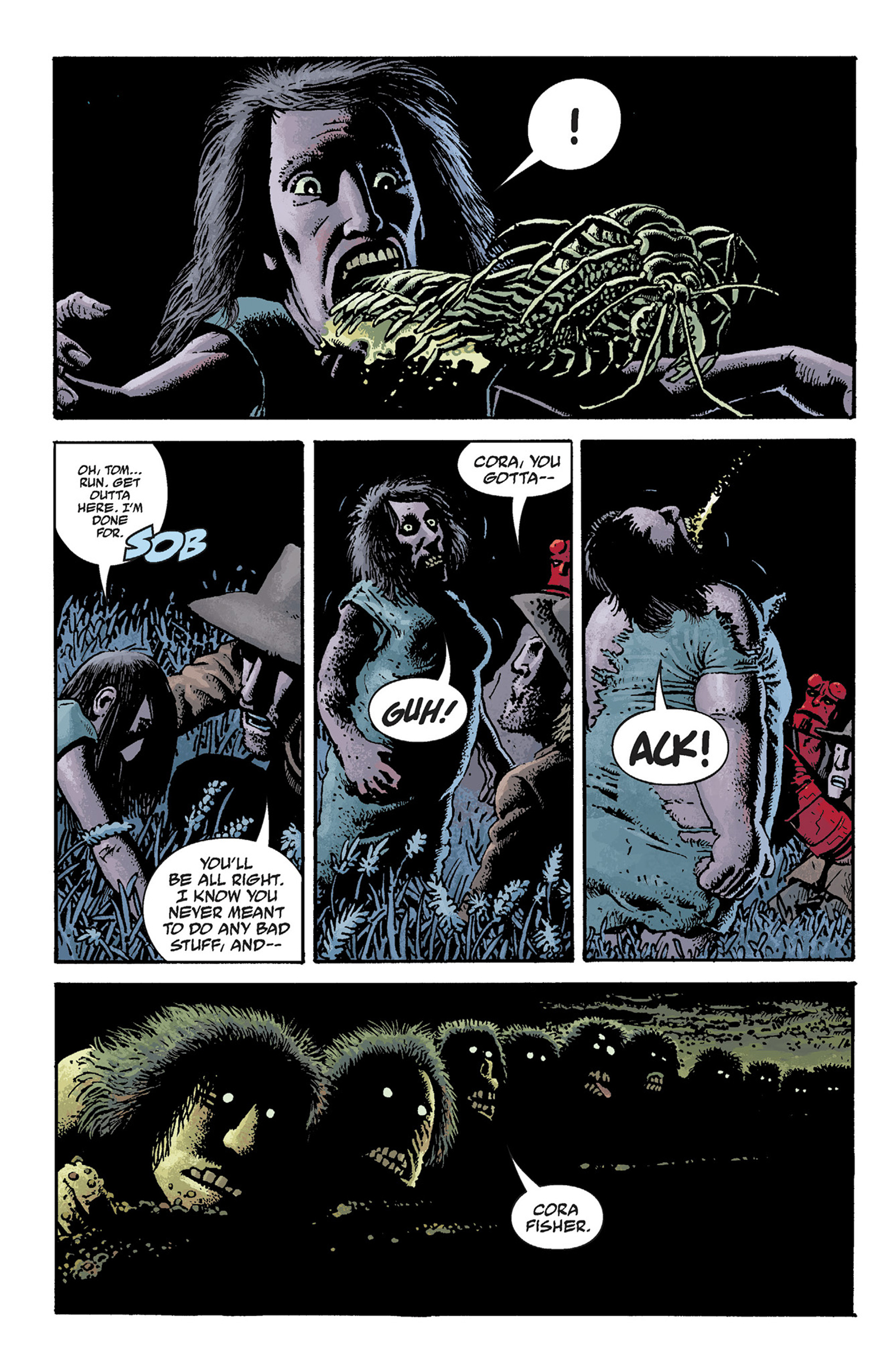 Read online Hellboy: The Crooked Man and Others comic -  Issue # TPB - 42