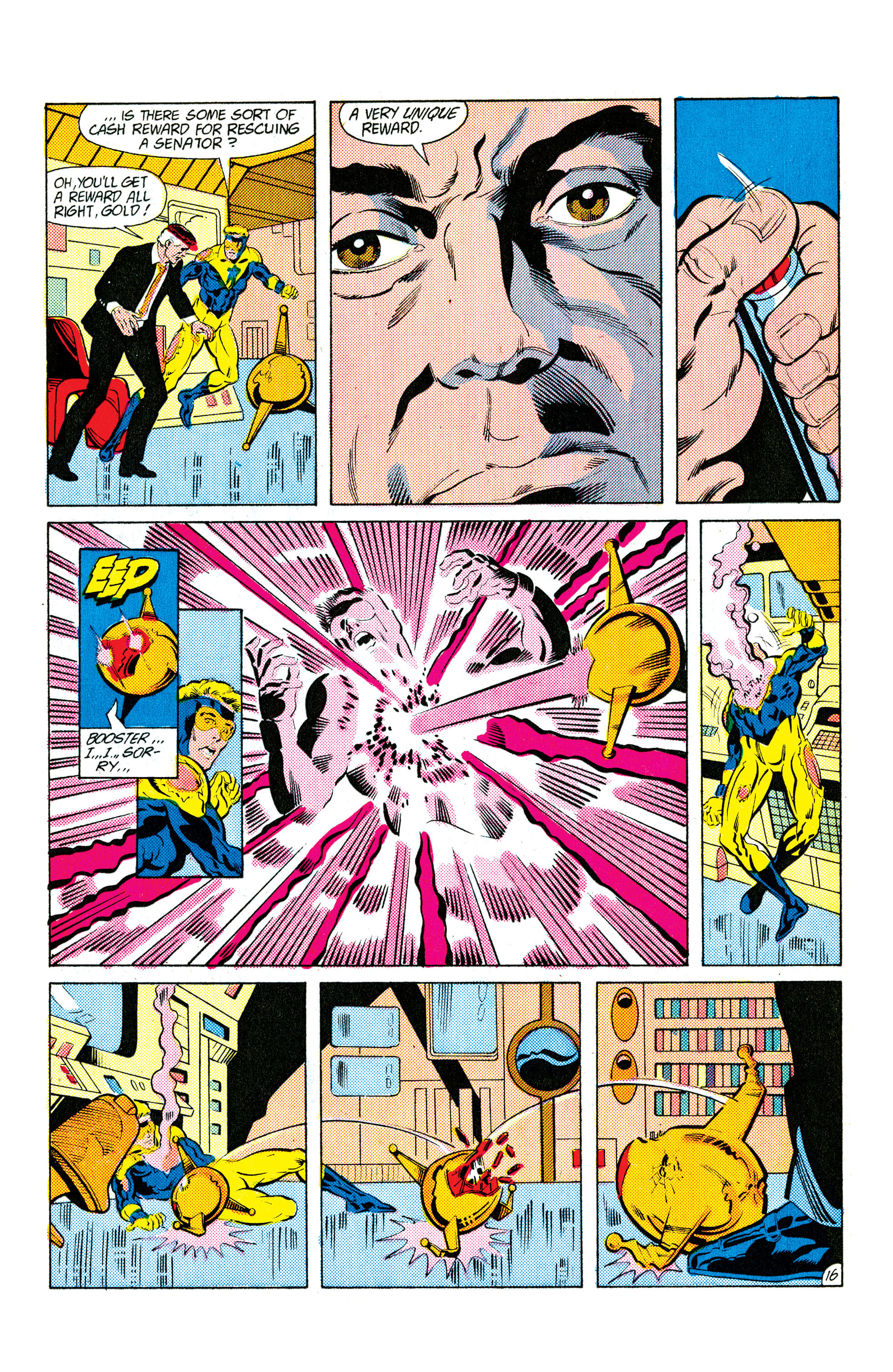 Read online Booster Gold (1986) comic -  Issue #12 - 16