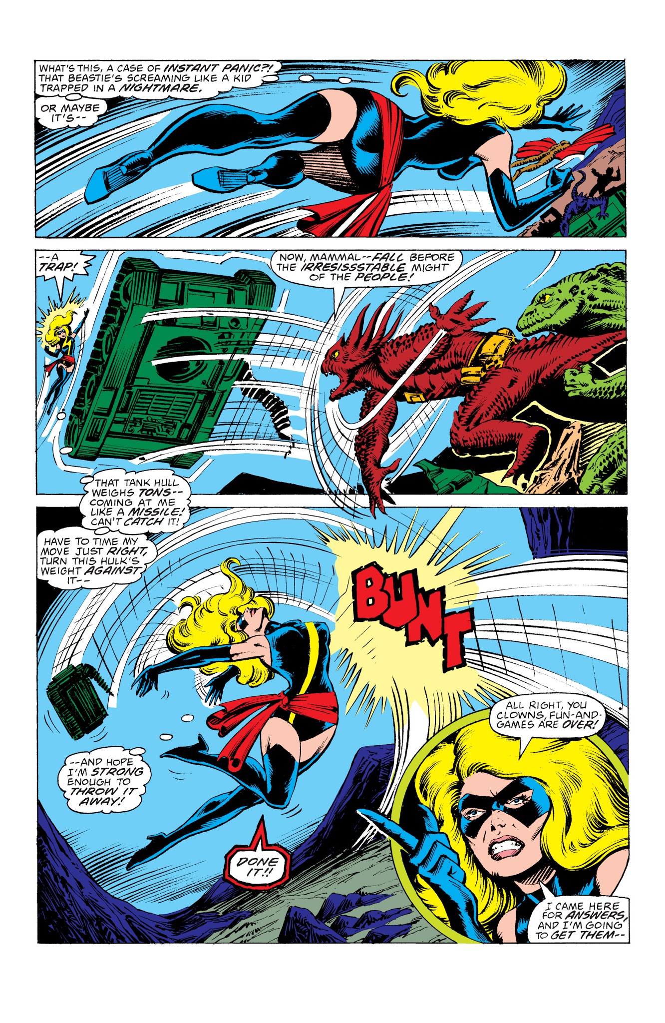 Read online Marvel Masterworks: Ms. Marvel comic -  Issue # TPB 2 - 111