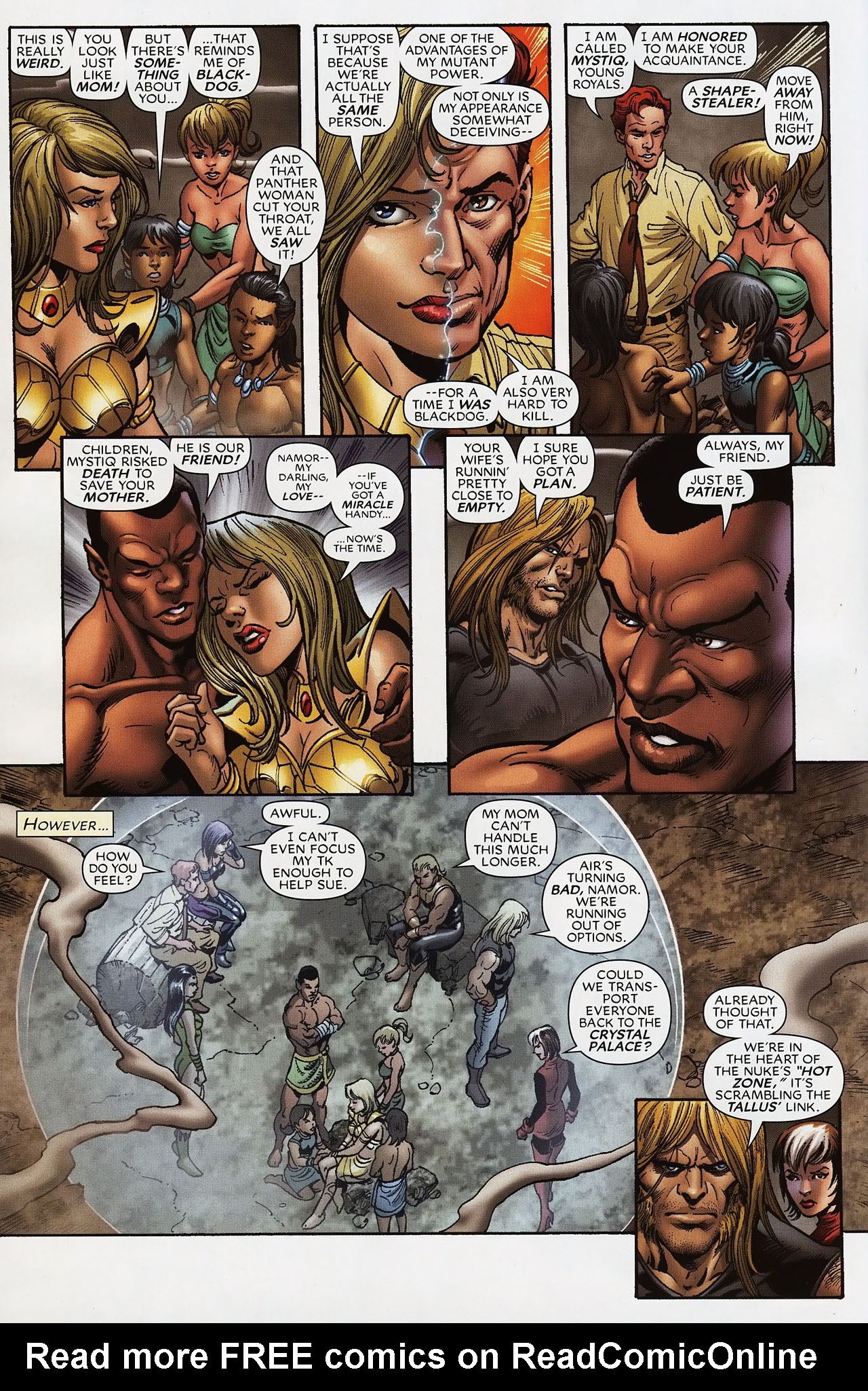 Read online New Exiles comic -  Issue #4 - 13