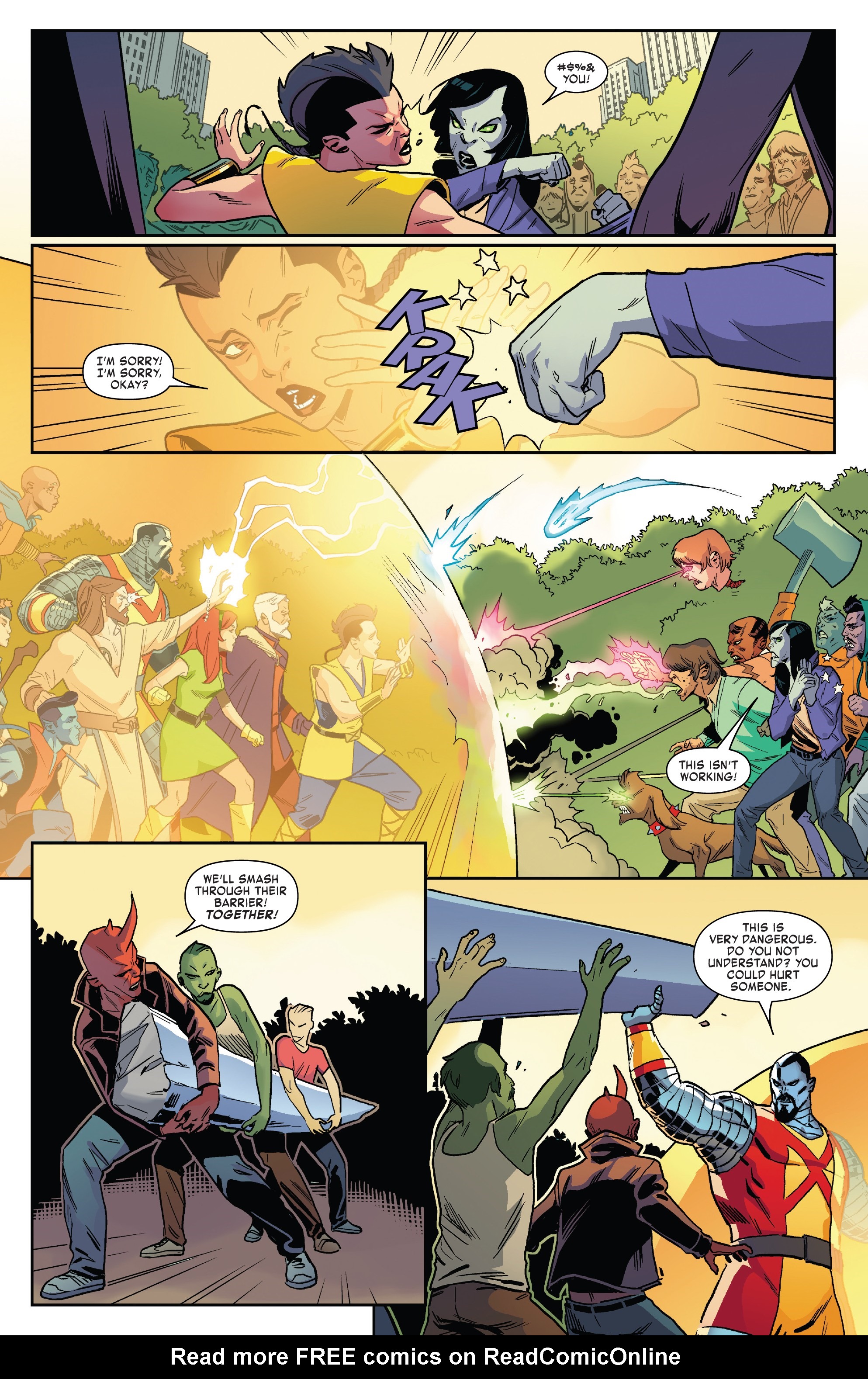 Read online Age of X-Man: The Marvelous X-Men comic -  Issue #2 - 8