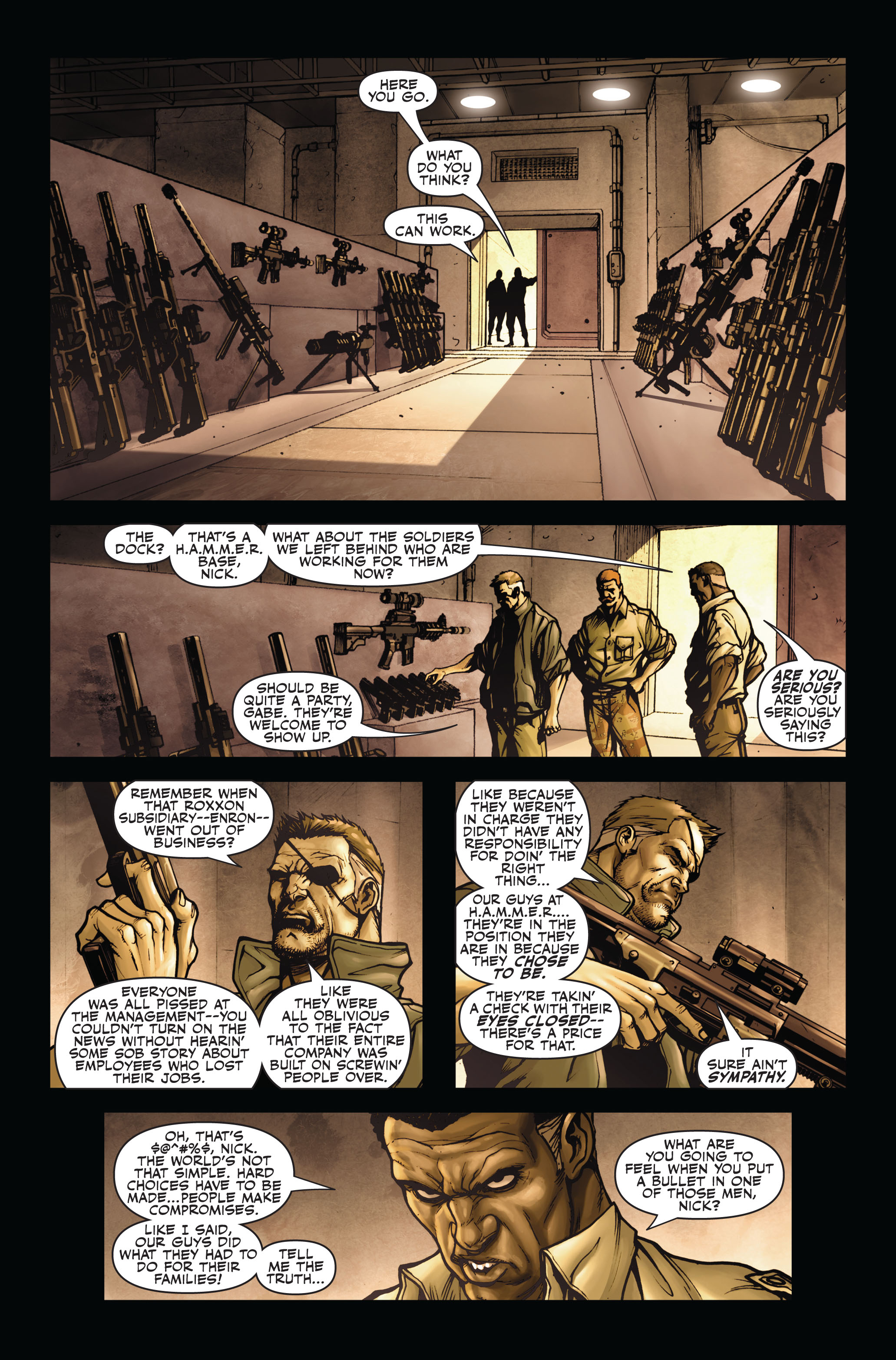 Read online Secret Warriors comic -  Issue #4 - 24