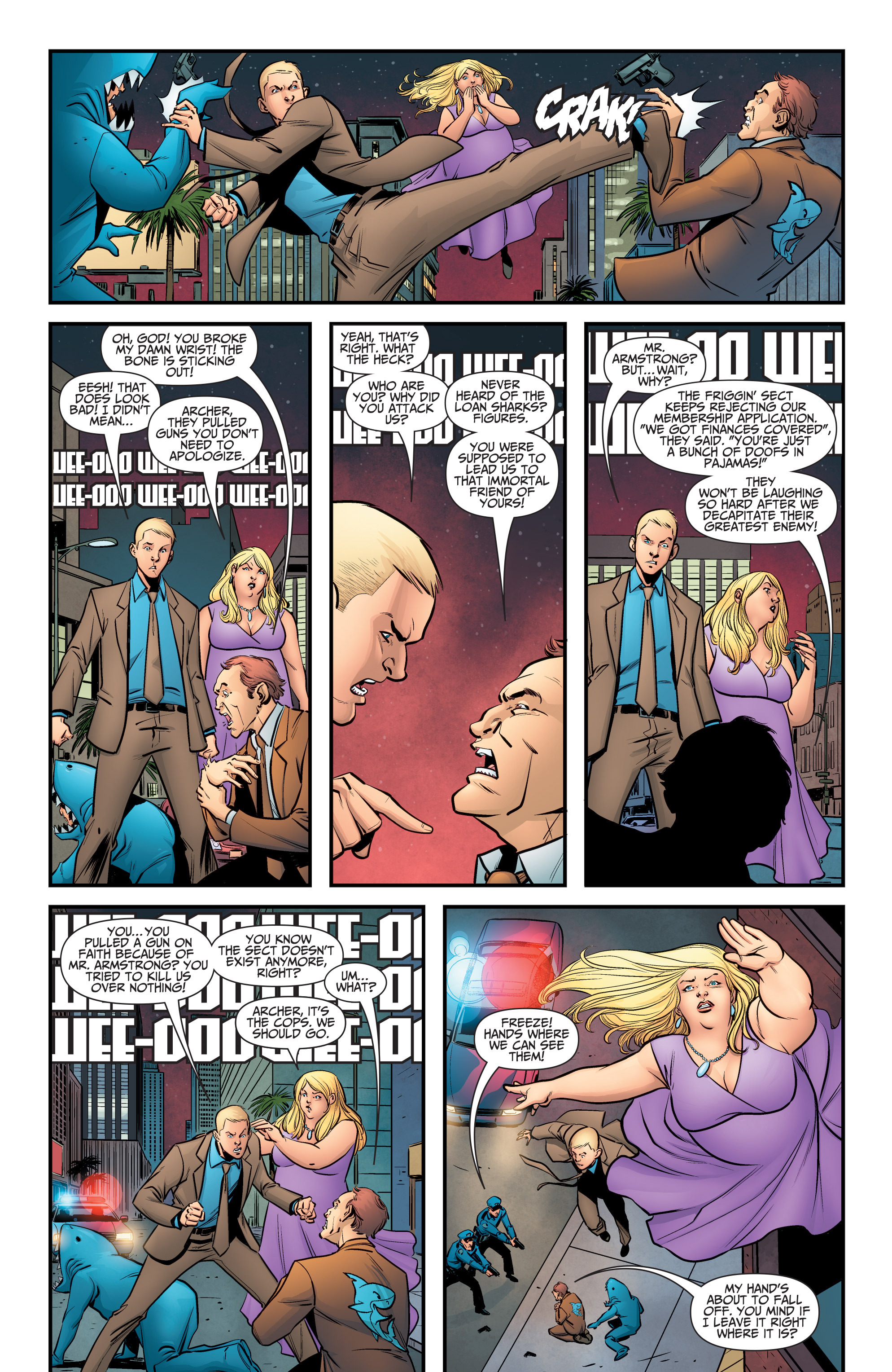 Read online A&A: The Adventures of Archer & Armstrong comic -  Issue #5 - 18