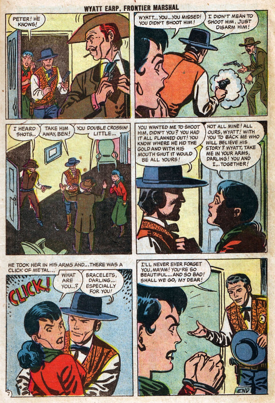 Read online Wyatt Earp Frontier Marshal comic -  Issue #21 - 10