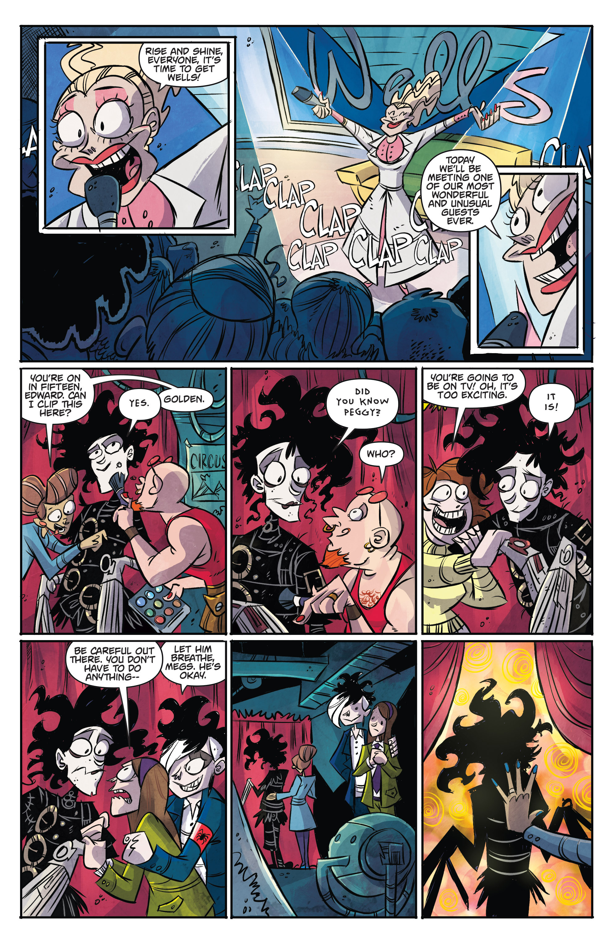 Read online Edward Scissorhands comic -  Issue #8 - 17