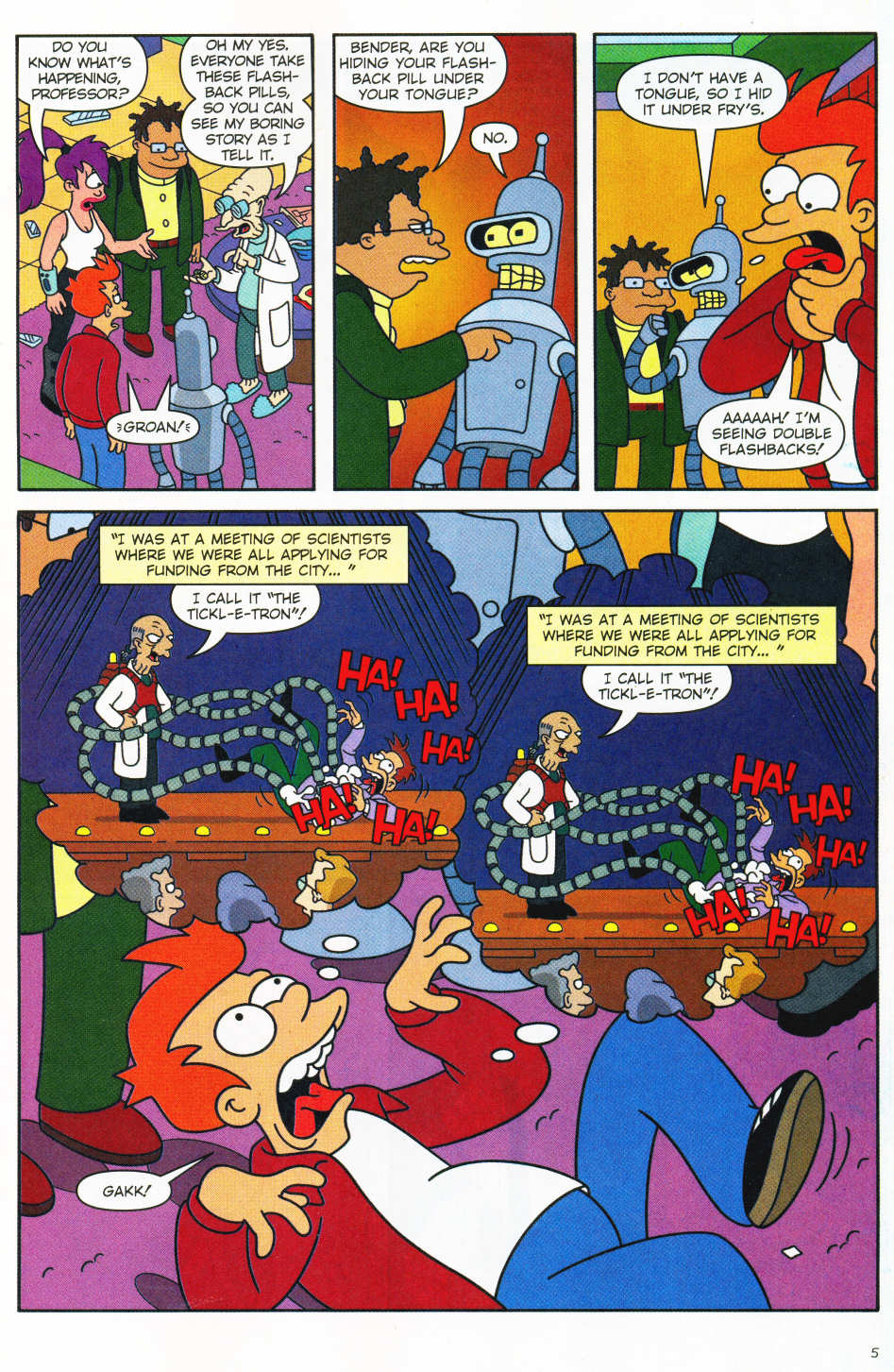 Read online Futurama Comics comic -  Issue #19b - 6