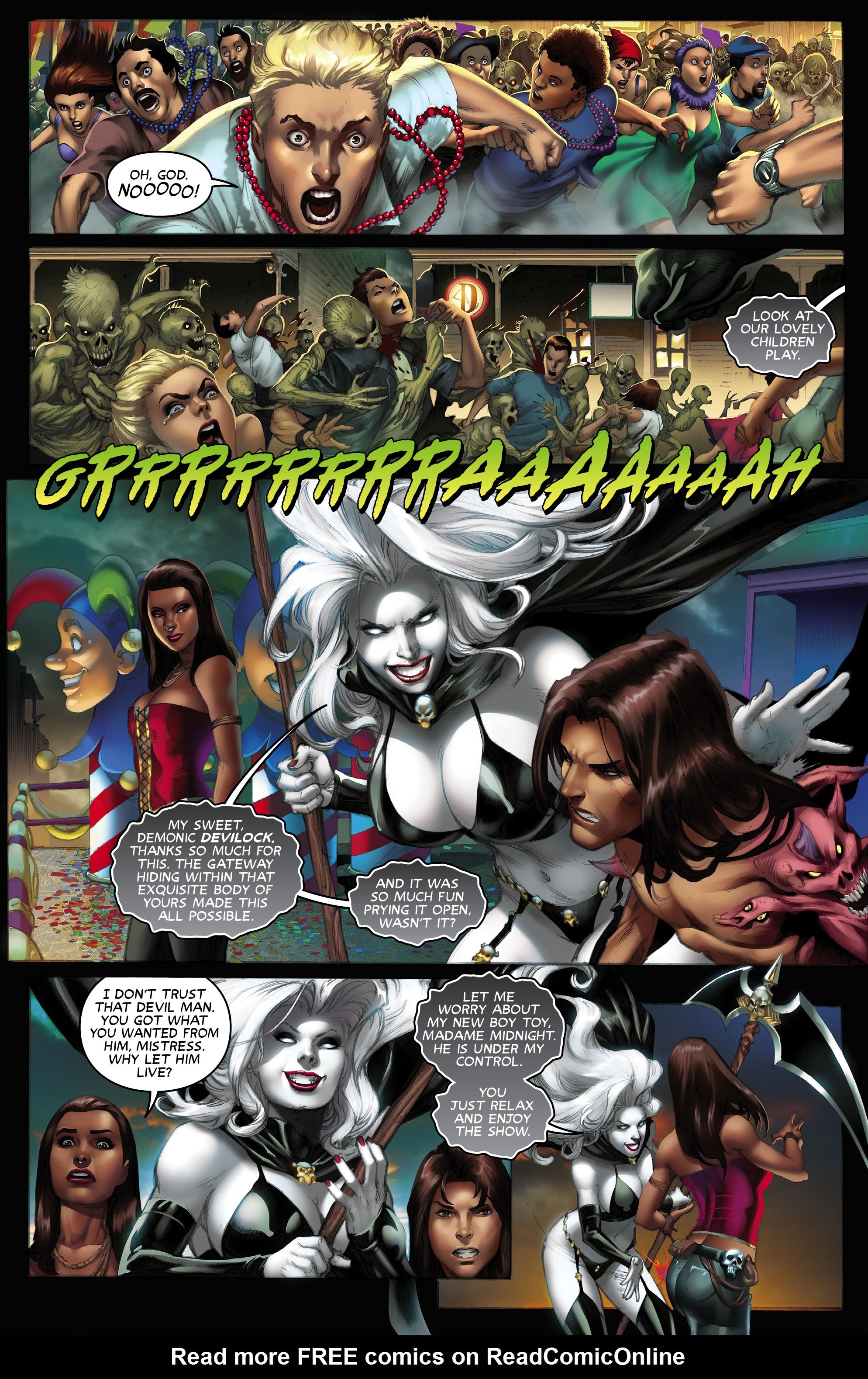 Read online Lady Death: Treacherous Infamy comic -  Issue # Full - 5