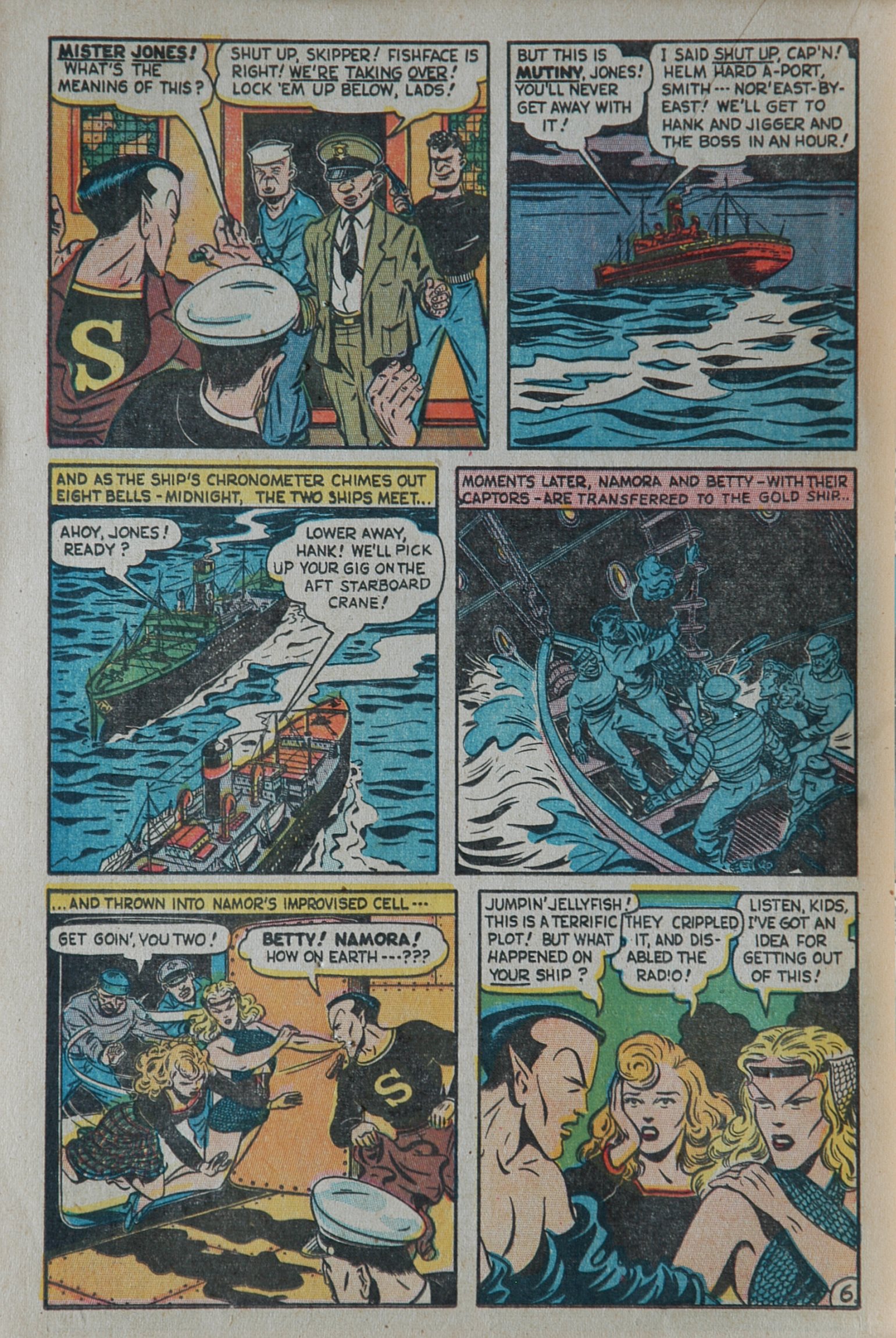 Read online Blonde Phantom Comics comic -  Issue #17 - 22