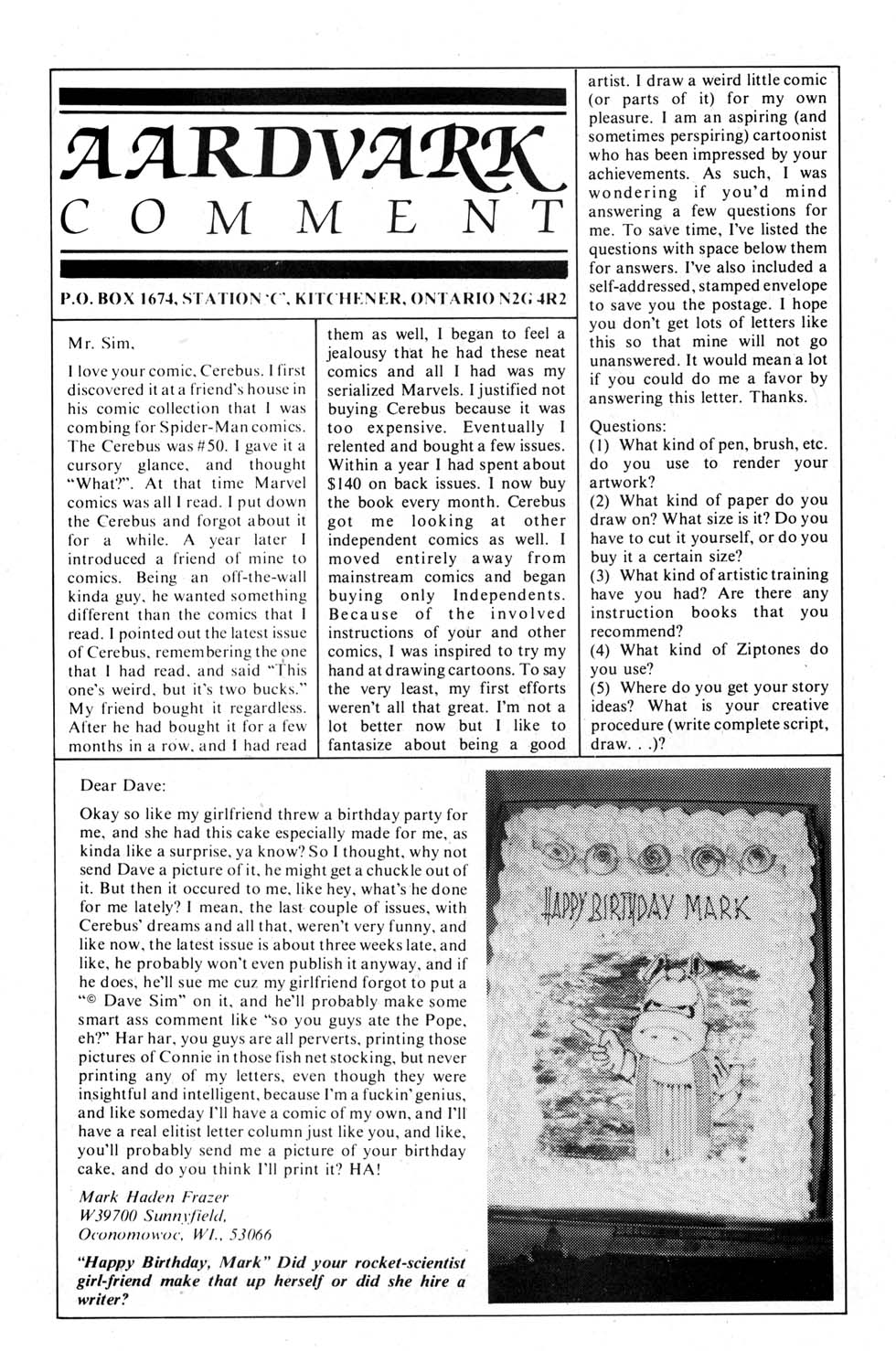 Cerebus Issue #83 #83 - English 24