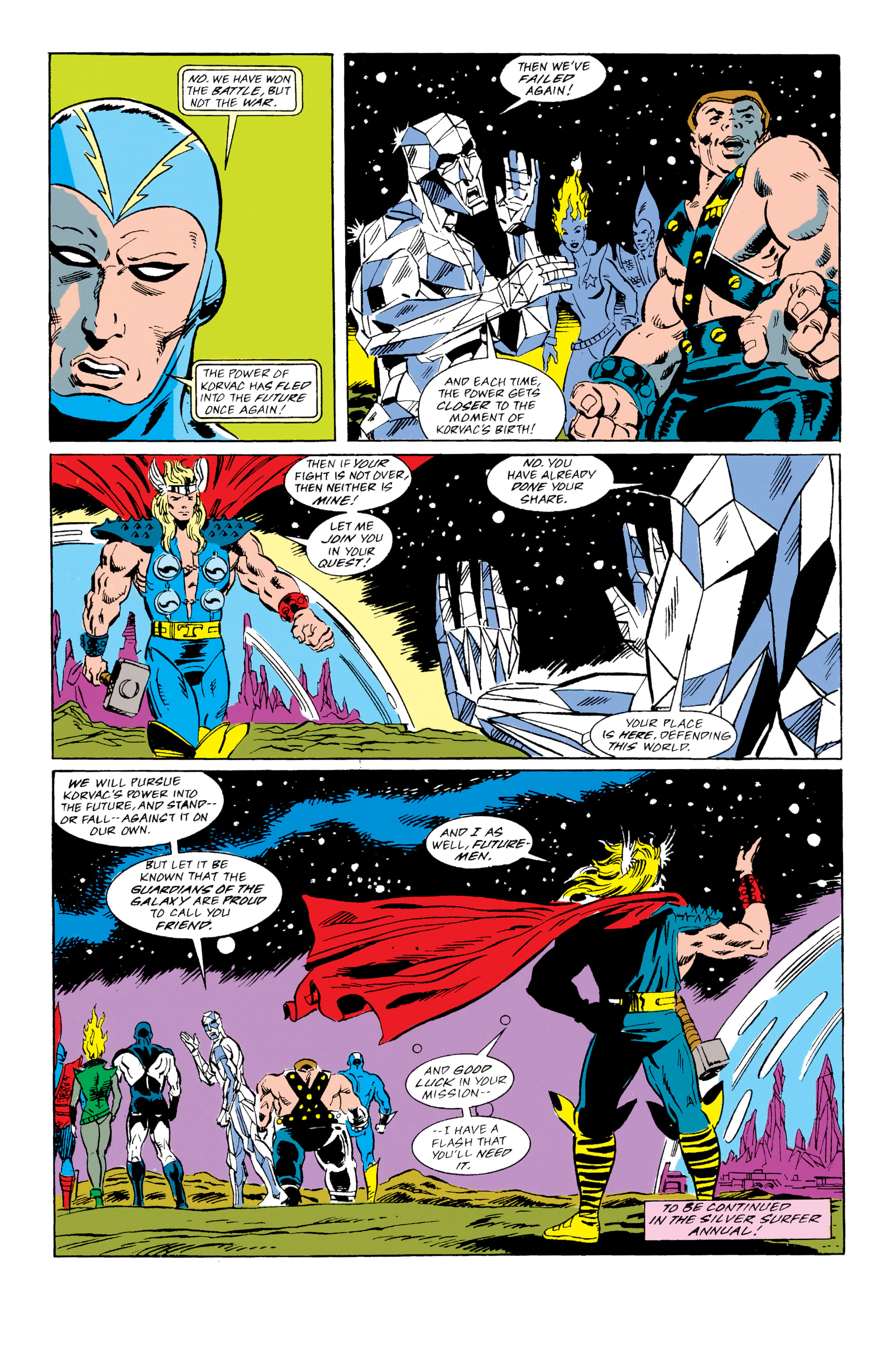 Read online Fantastic Four: Korvac Quest comic -  Issue # TPB - 59