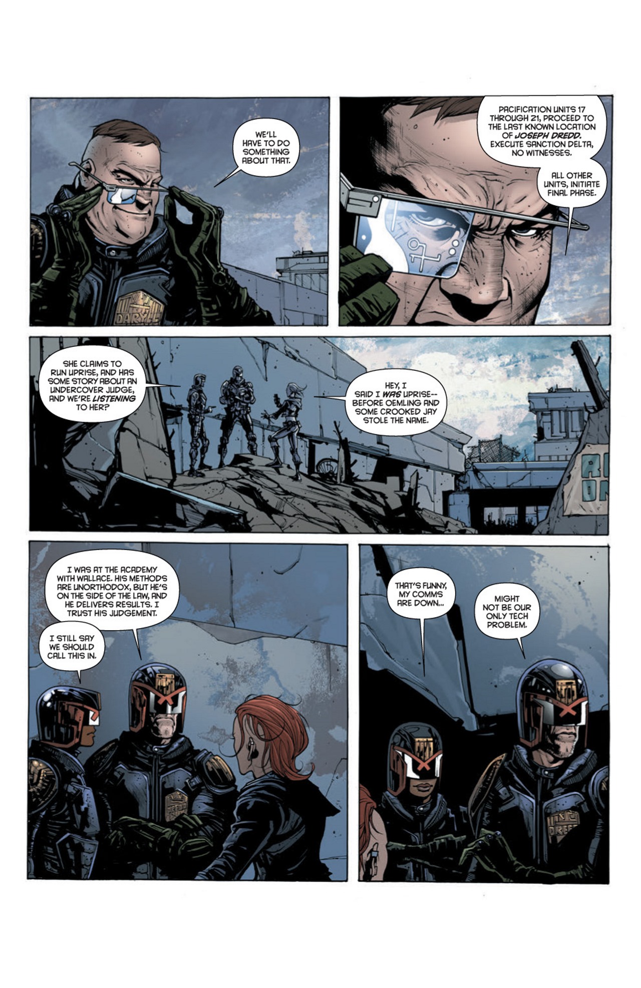Read online Dredd: Uprise comic -  Issue #2 - 11