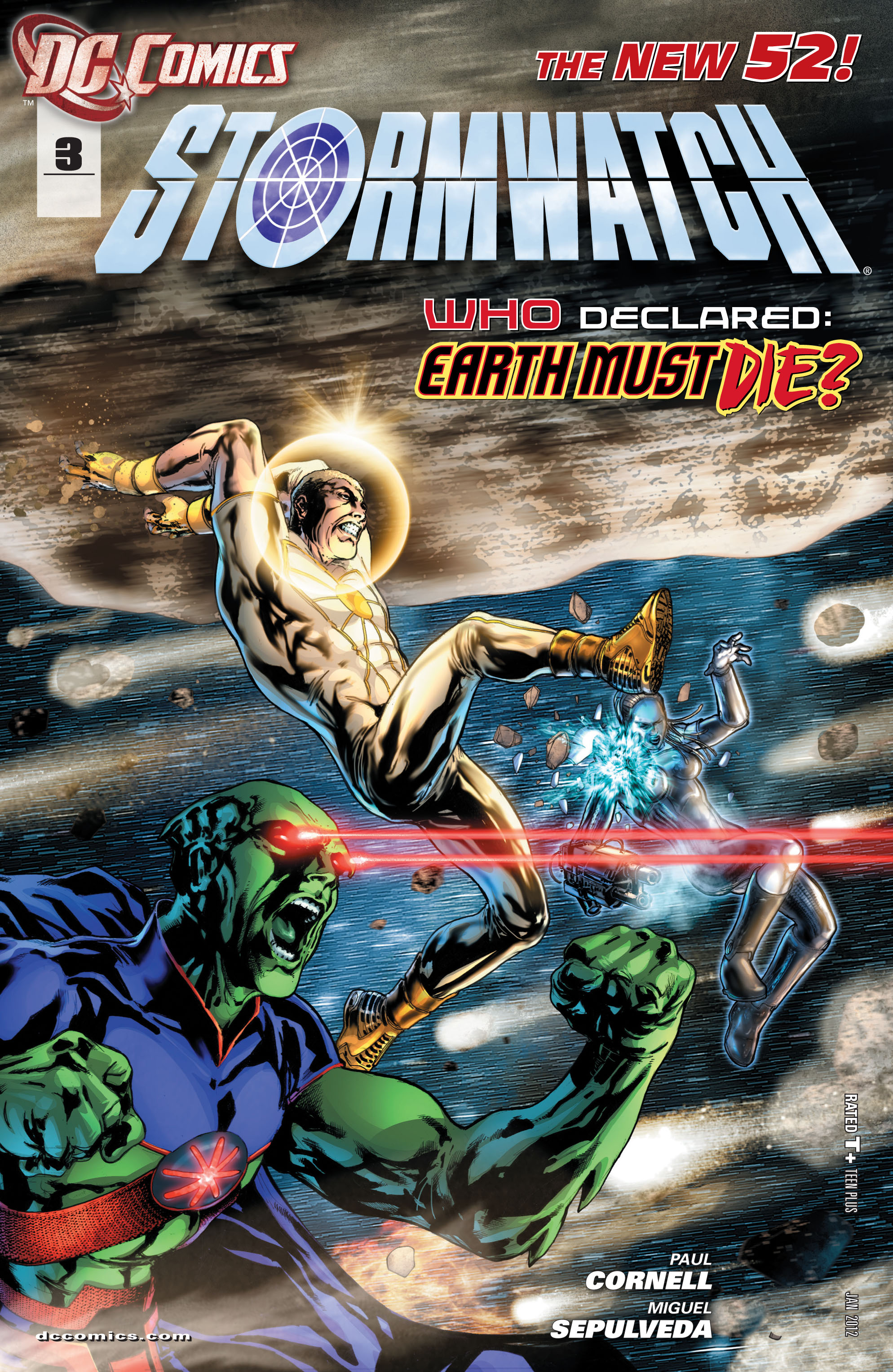 Read online Stormwatch (2011) comic -  Issue #3 - 1