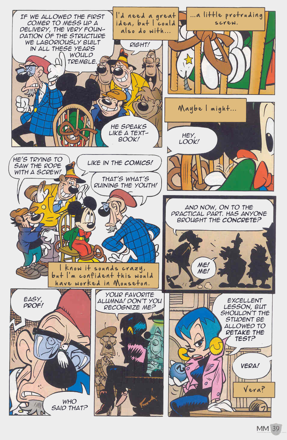 Read online Mickey Mouse Mystery Magazine comic -  Issue #0 - 39