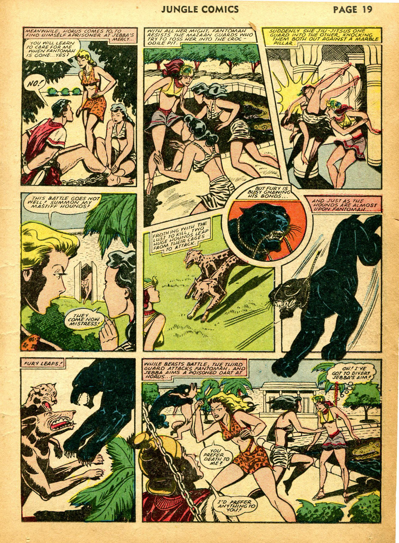Read online Jungle Comics comic -  Issue #32 - 22