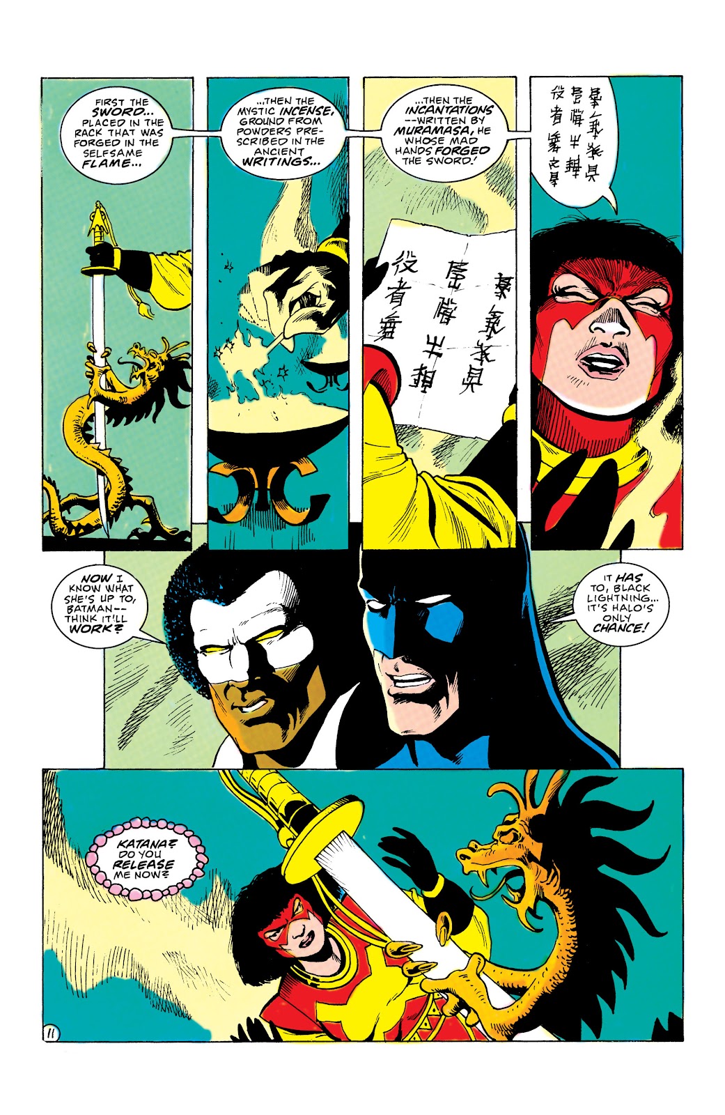 Batman and the Outsiders (1983) issue 23 - Page 11