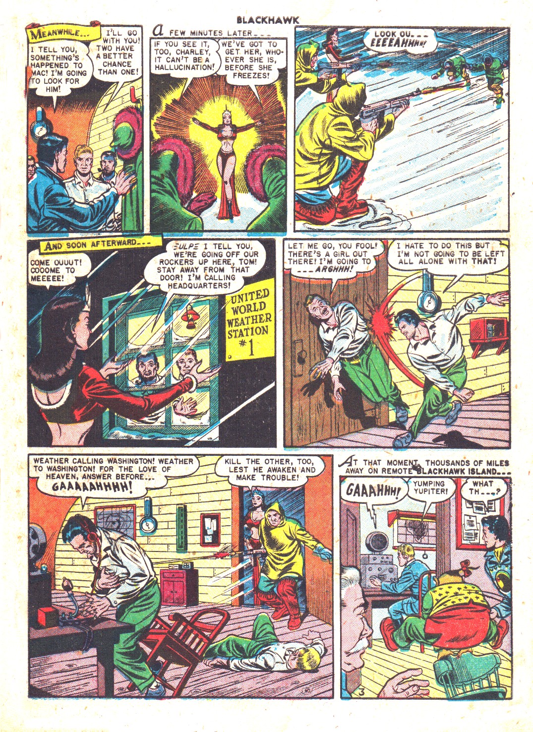 Read online Blackhawk (1957) comic -  Issue #37 - 5