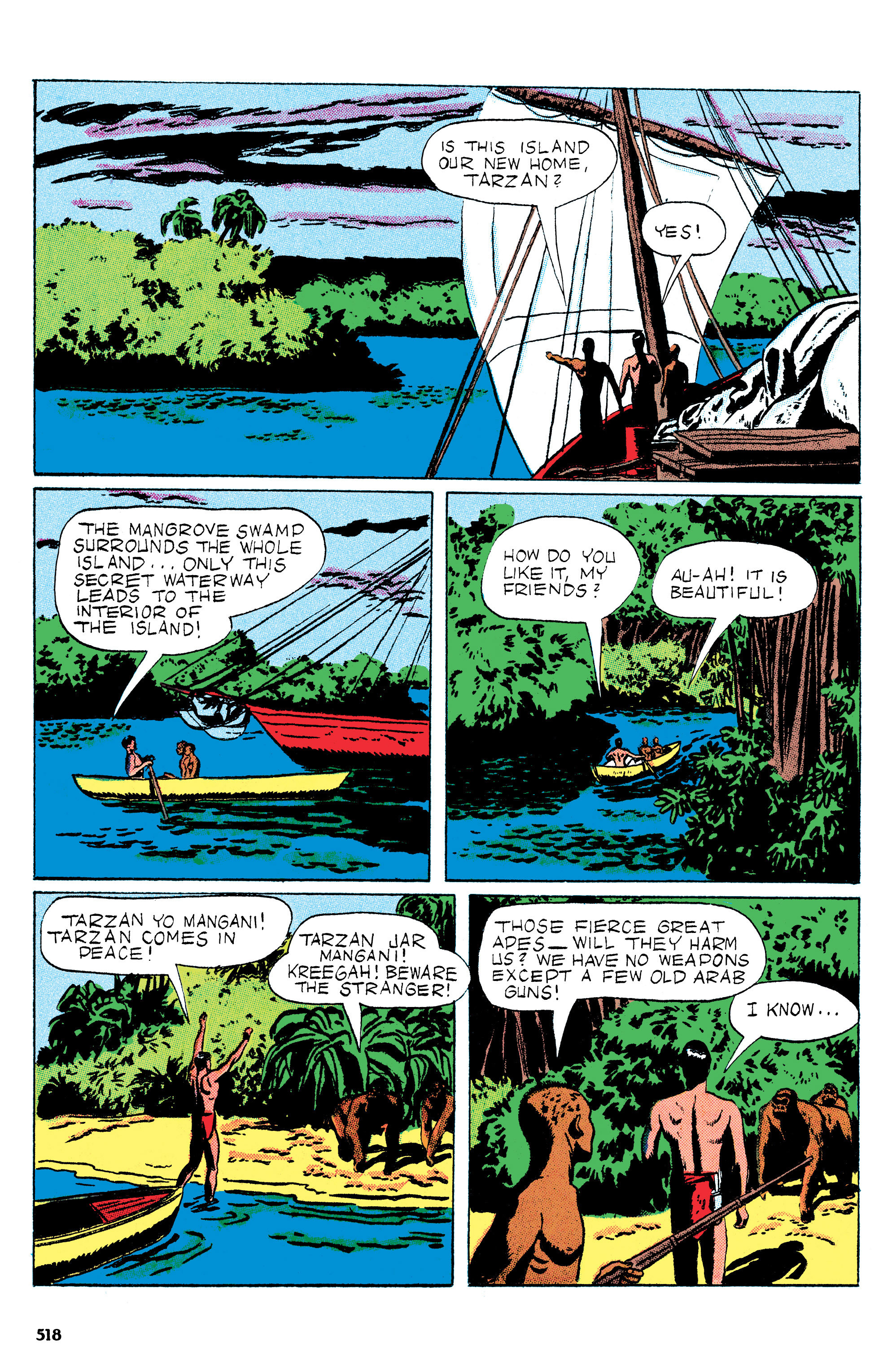 Read online Edgar Rice Burroughs Tarzan: The Jesse Marsh Years Omnibus comic -  Issue # TPB (Part 6) - 20
