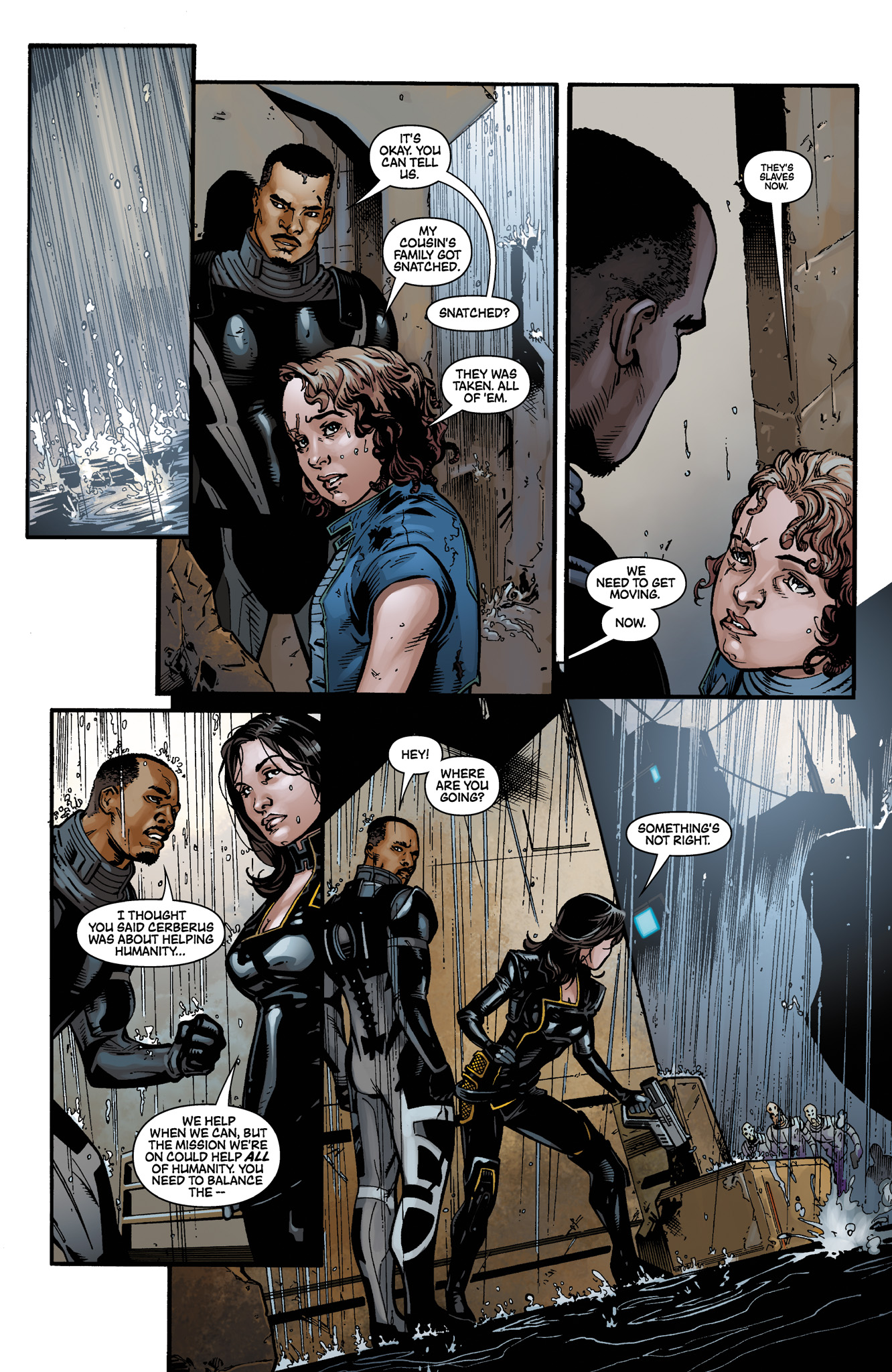 Read online Mass Effect: Foundation comic -  Issue #5 - 16