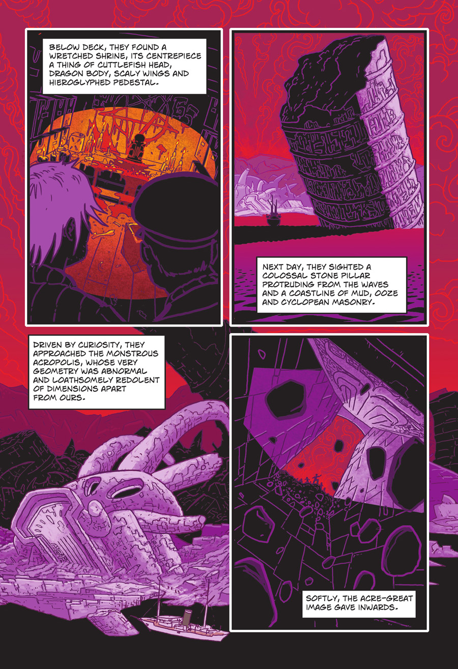 Read online The Lovecraft Anthology comic -  Issue # TPB 1 - 22