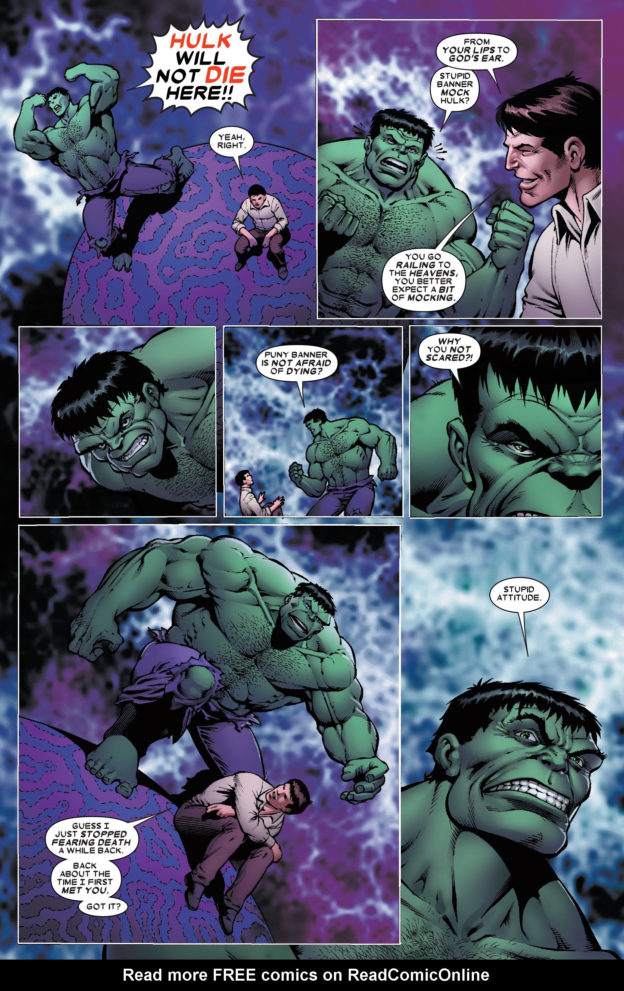 Read online Thanos Vs. Hulk comic -  Issue #1 - 19