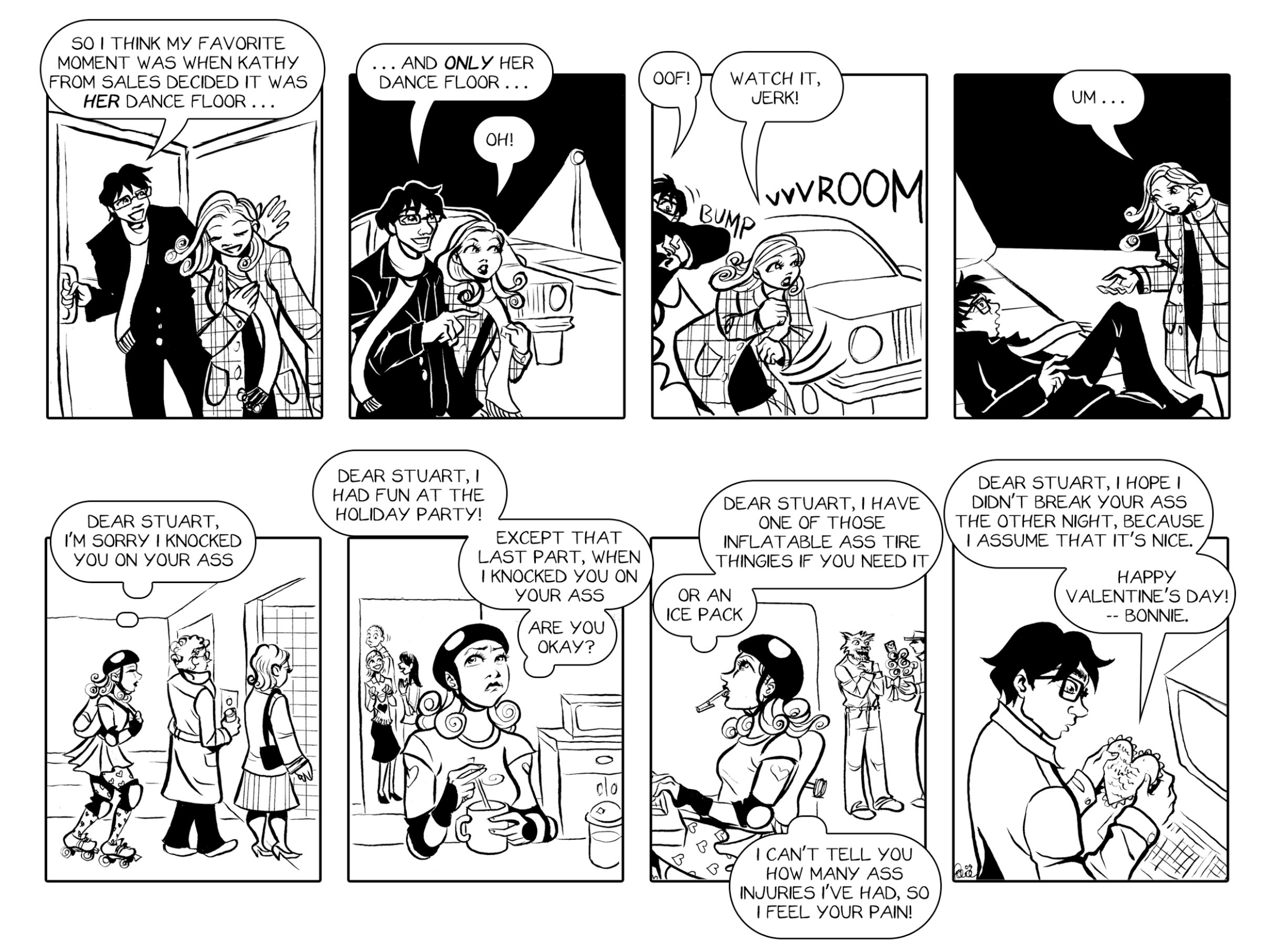 Read online Bonnie N. Collide, Nine to Five comic -  Issue #1 - 9