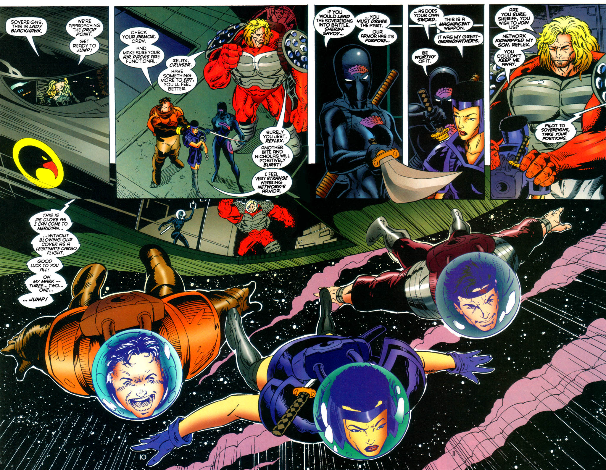 Read online Sovereign Seven comic -  Issue #17 - 10