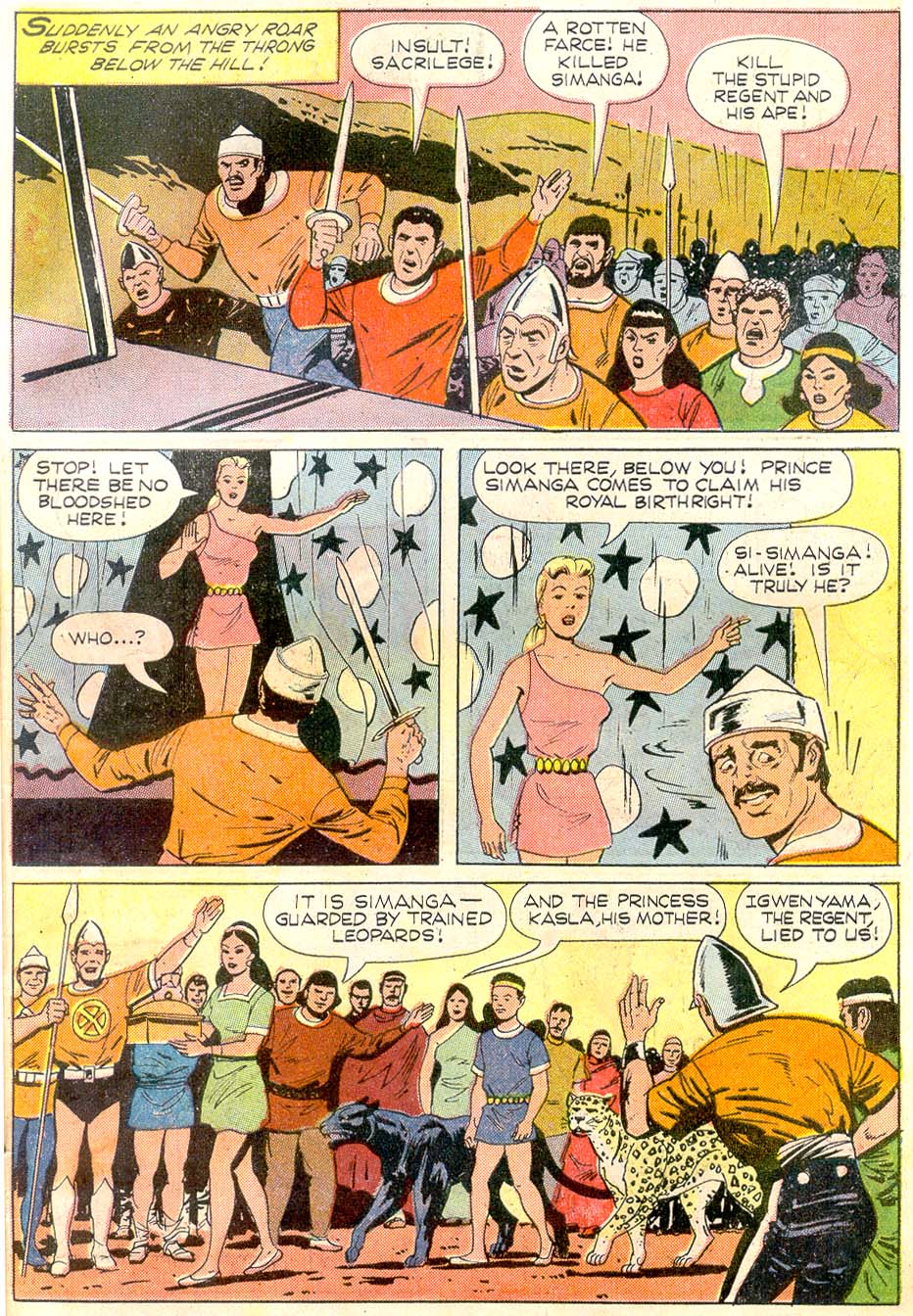 Read online Tarzan (1962) comic -  Issue #183 - 31