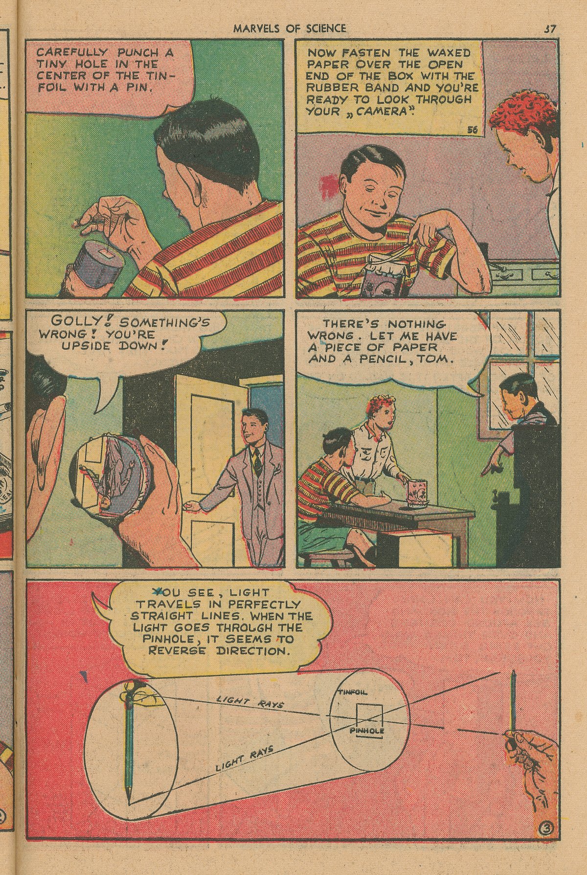 Read online Marvels Of Science comic -  Issue #4 - 39