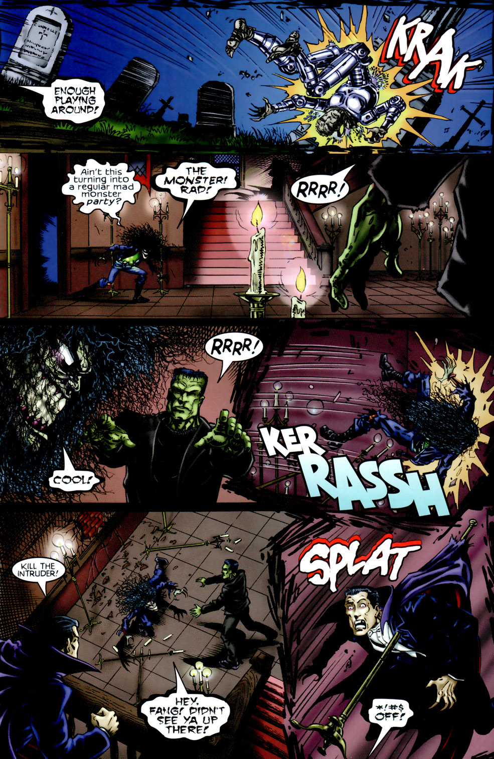 Read online Evil Ernie vs. the Movie Monsters comic -  Issue # Full - 15