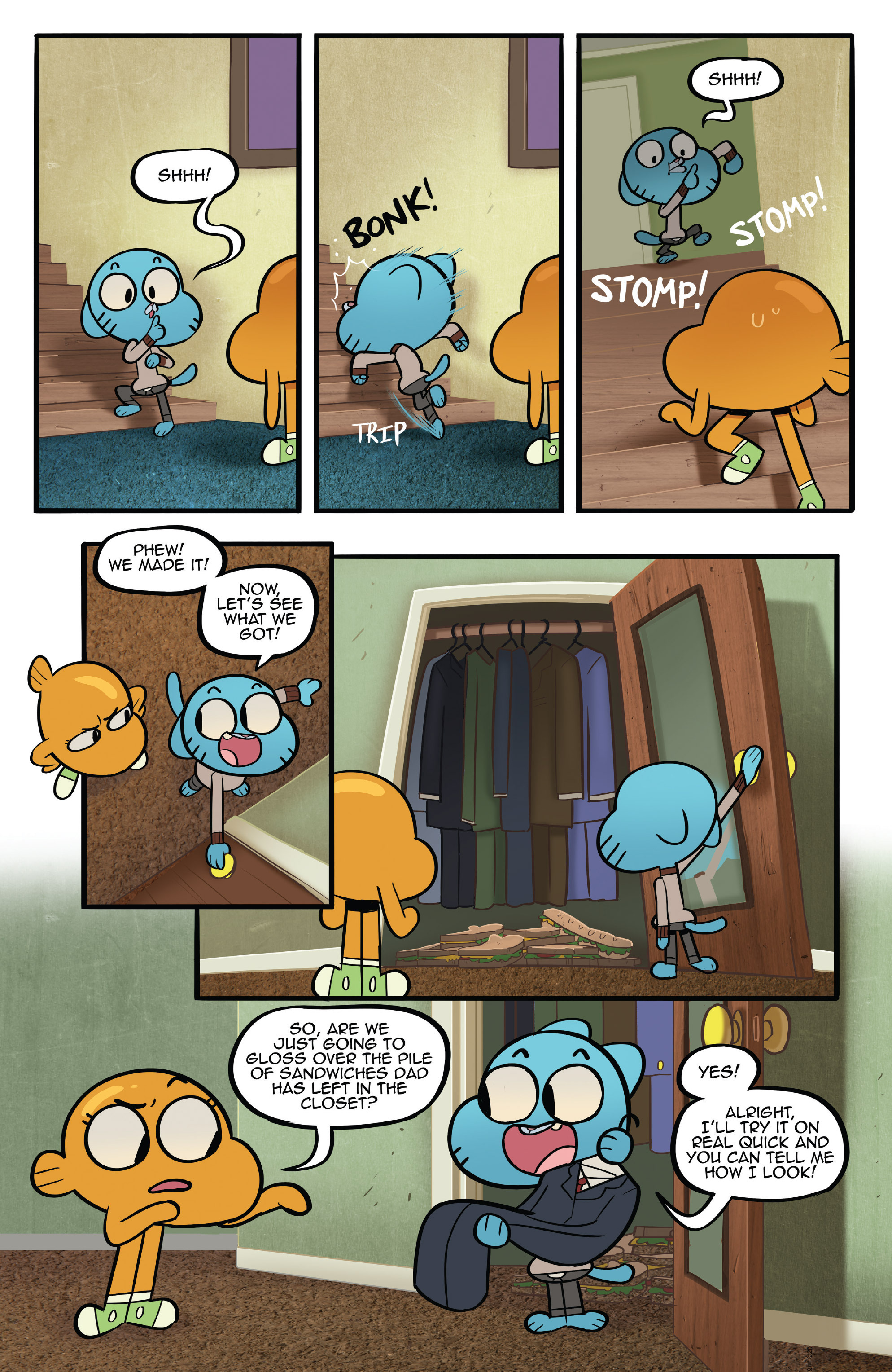 Read online The Amazing World of Gumball comic -  Issue #6 - 7