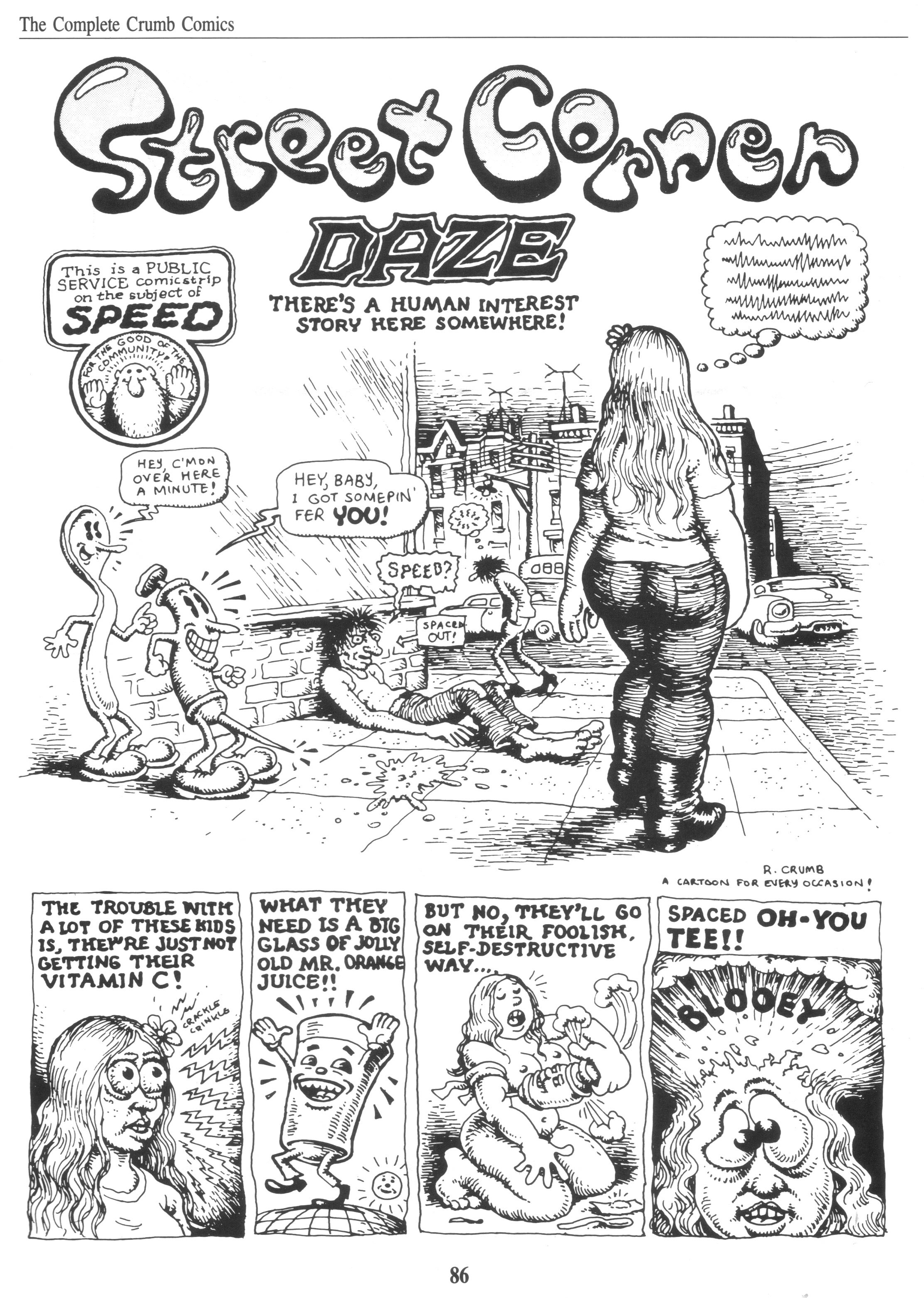 Read online The Complete Crumb Comics comic -  Issue # TPB 5 - 97