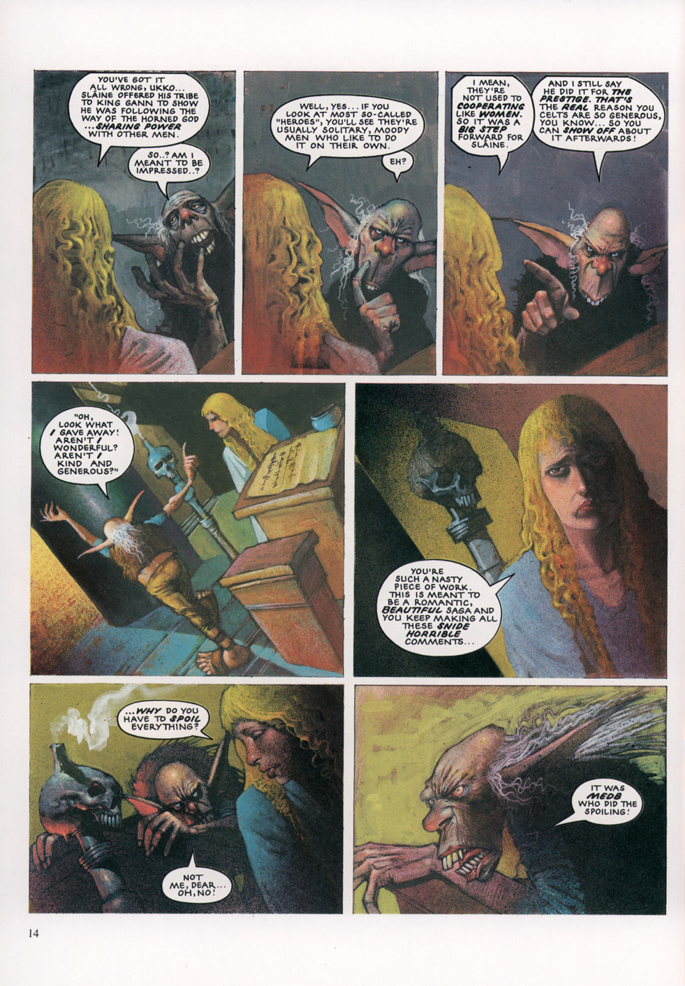 Read online Slaine: The Horned God (1993) comic -  Issue #3 - 15