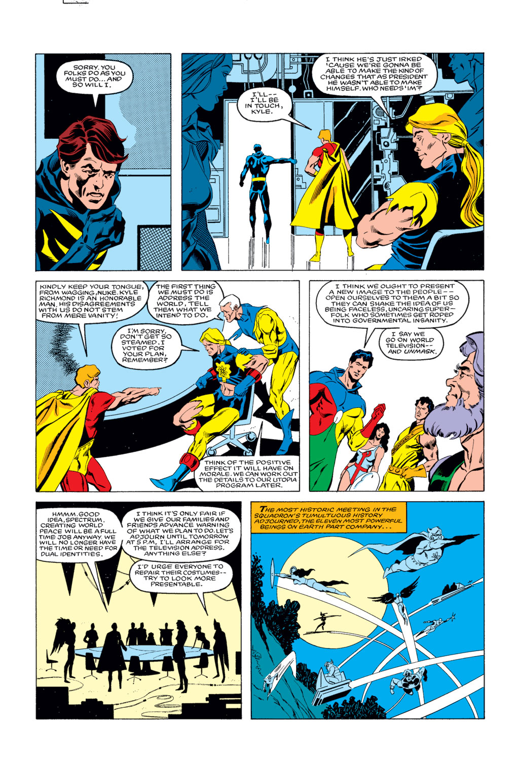 Read online Squadron Supreme (1985) comic -  Issue #1 - 24