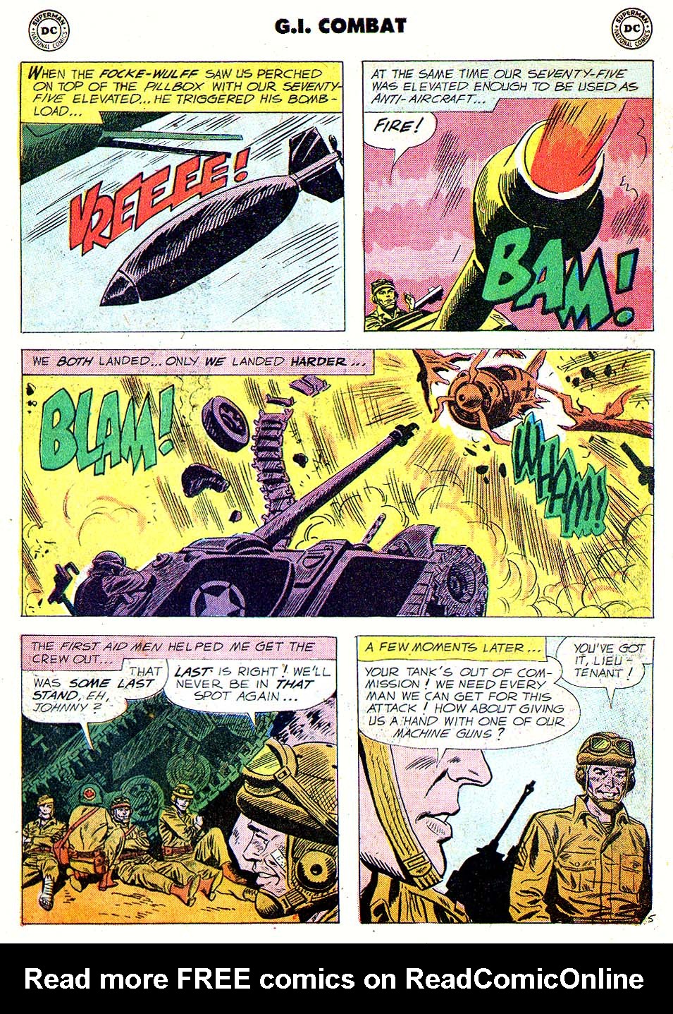 Read online G.I. Combat (1952) comic -  Issue #63 - 7