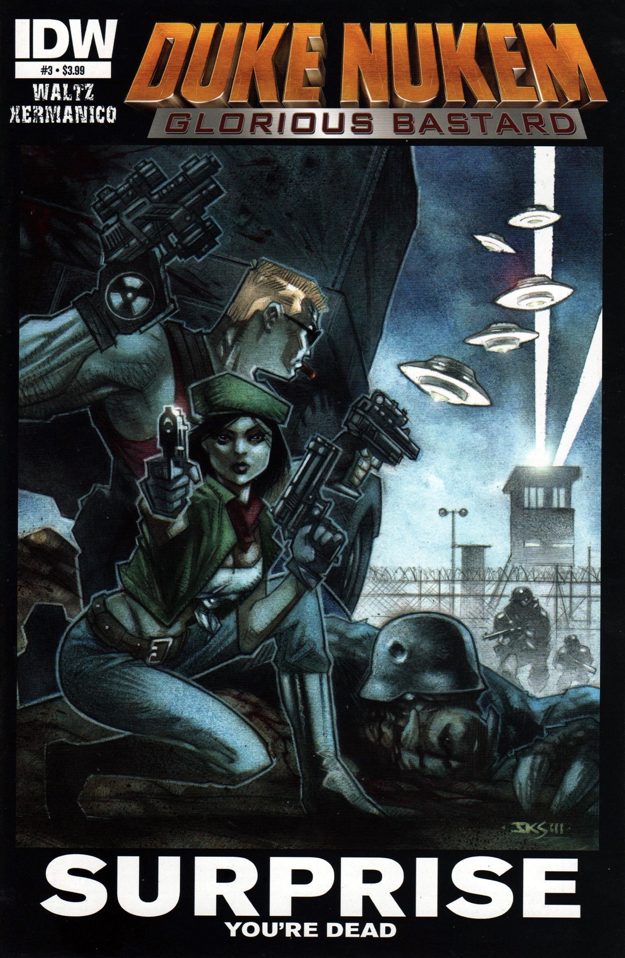 Read online Duke Nukem: Glorious Bastard comic -  Issue #3 - 1