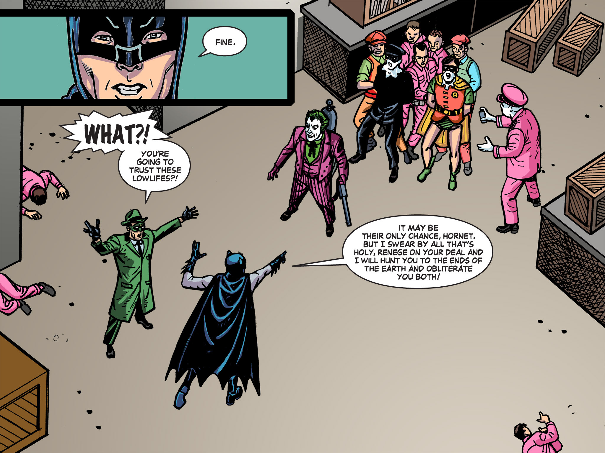 Read online Batman '66 Meets the Green Hornet [II] comic -  Issue #5 - 13