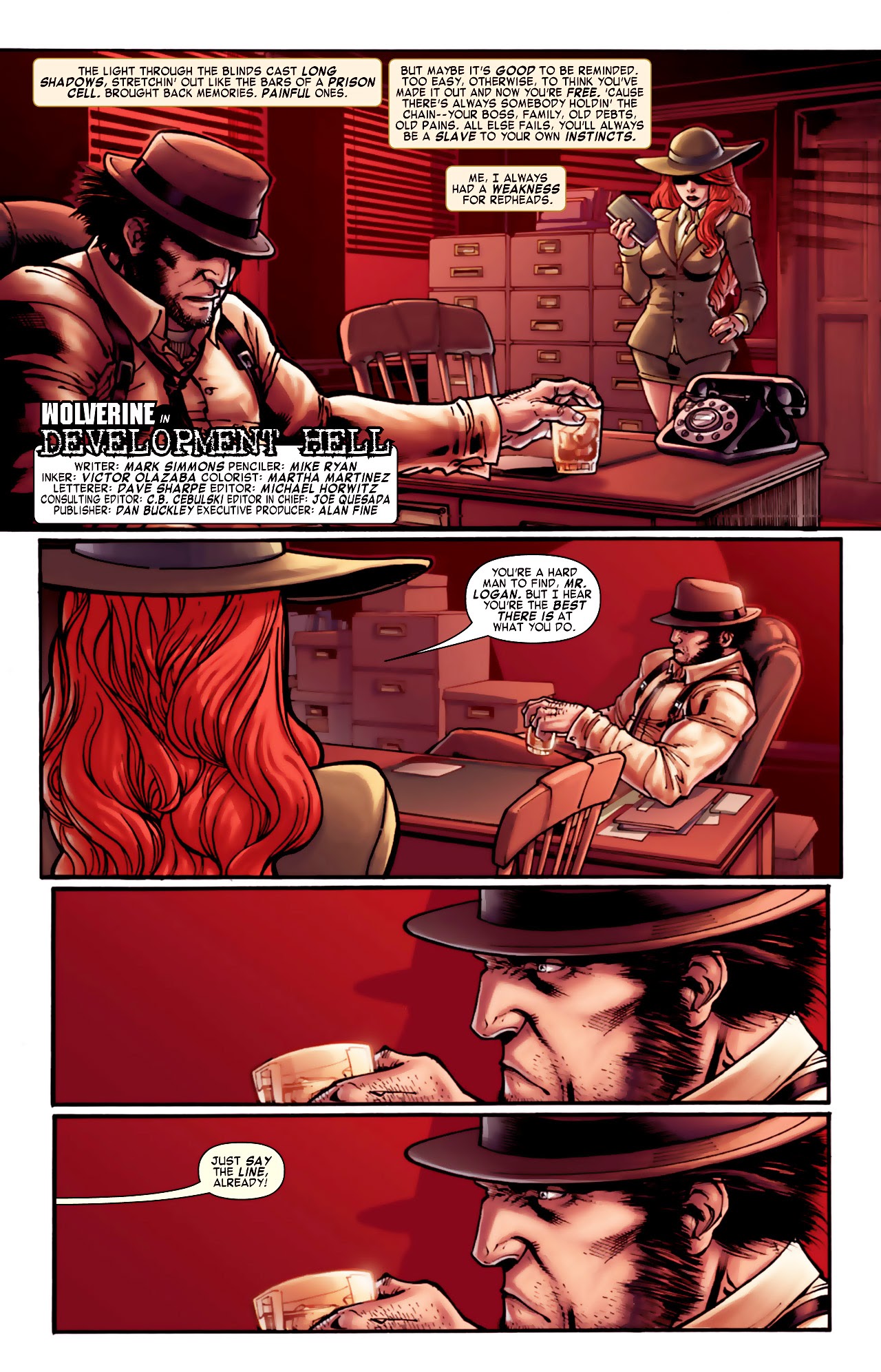 Read online Wolverine: Development Hell comic -  Issue # Full - 2