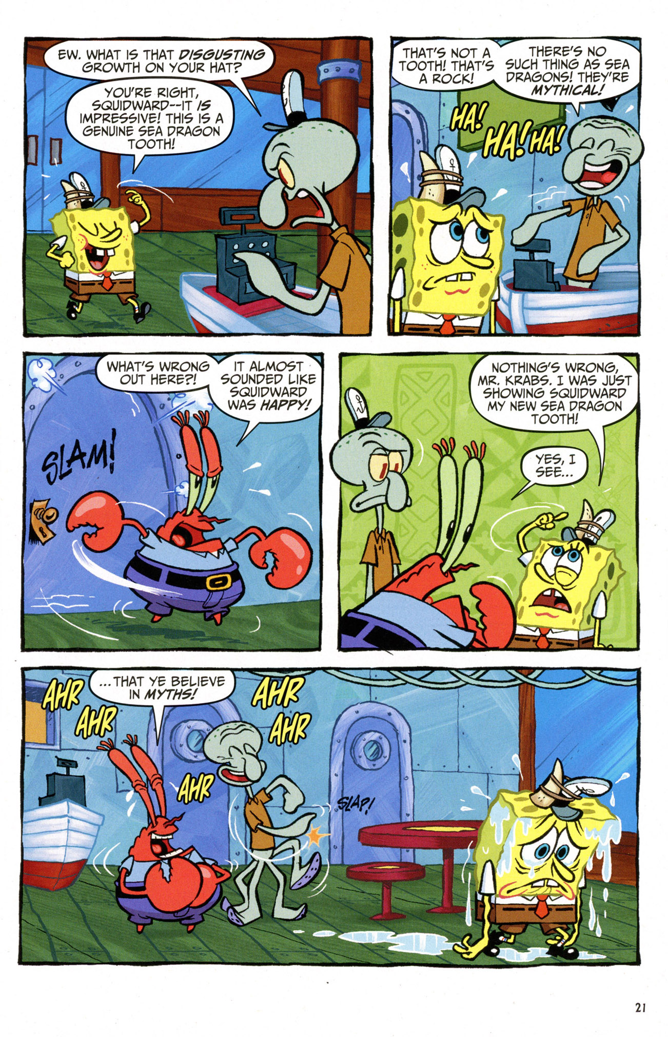 Read online SpongeBob Comics comic -  Issue #22 - 21