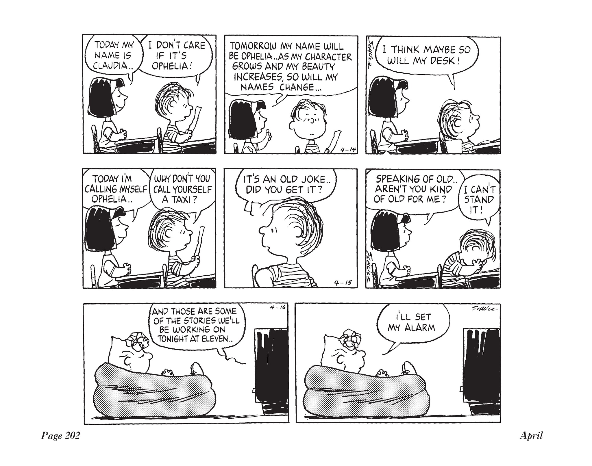 Read online The Complete Peanuts comic -  Issue # TPB 19 - 217