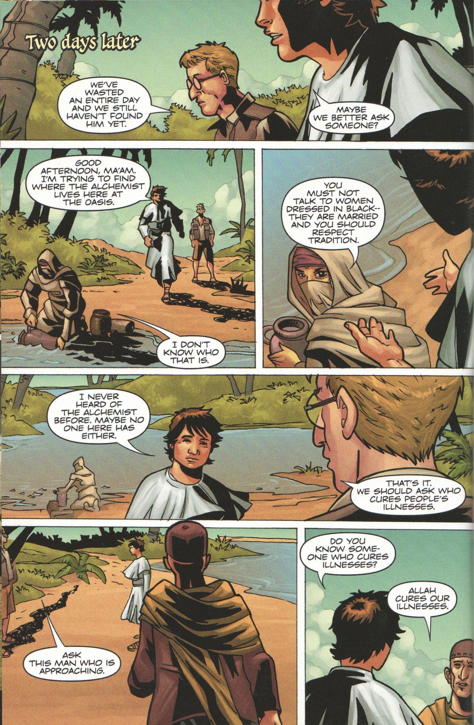Read online The Alchemist: A Graphic Novel comic -  Issue # TPB (Part 2) - 32